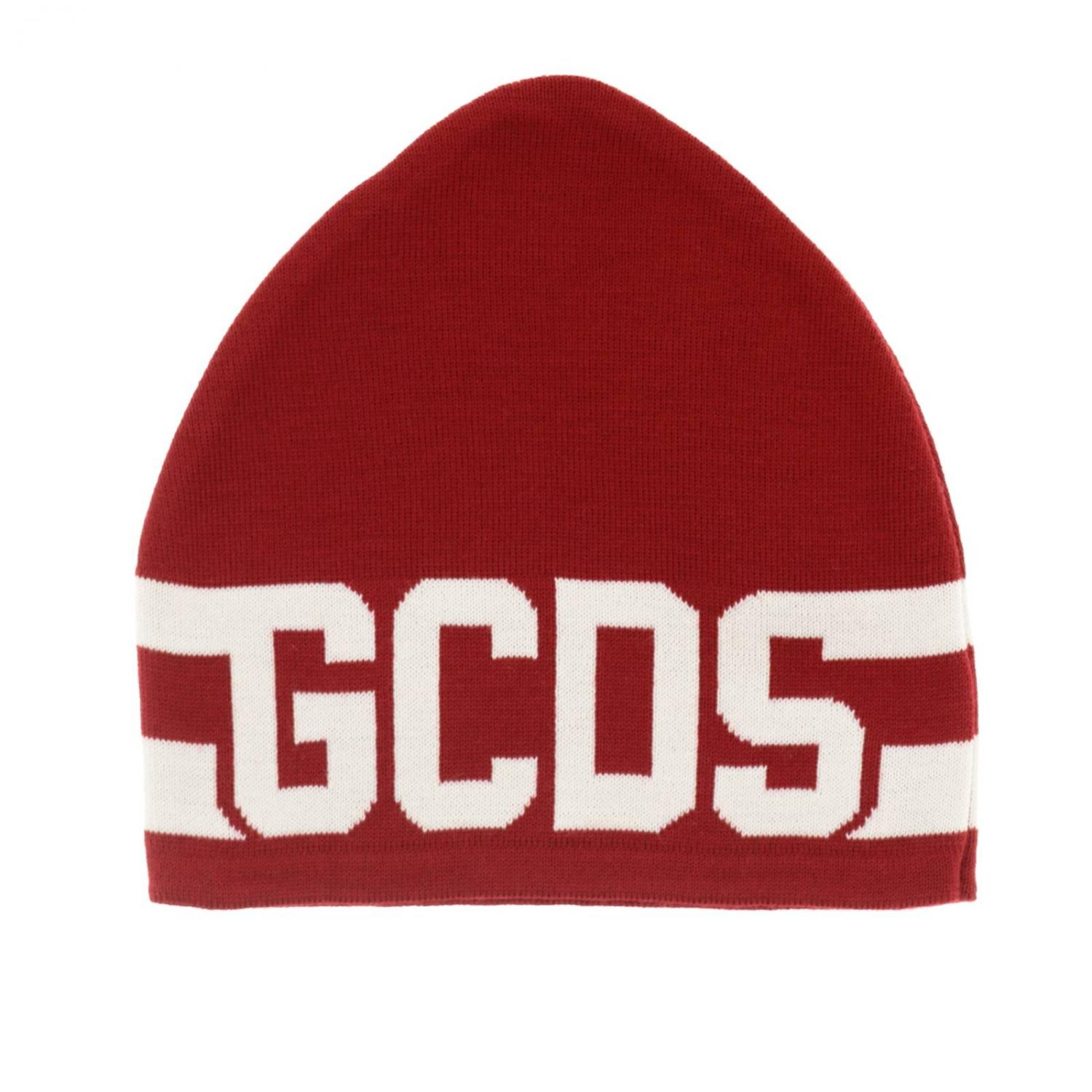 GCDS JUNIOR: Hat kids GCDS Red GCDS Junior hat 021143 online