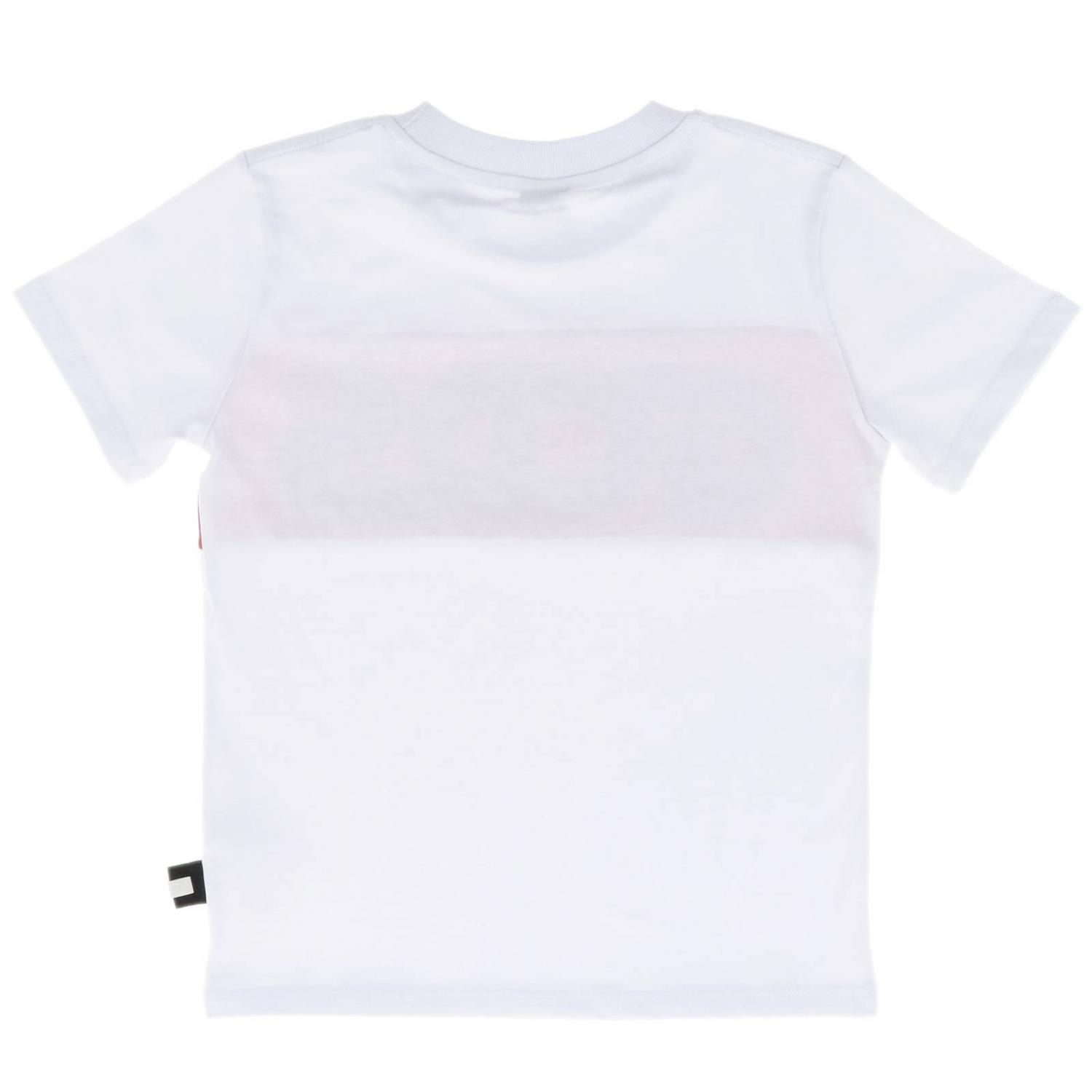 GCDS JUNIOR T-SHIRT: GCDS Jungen T-Shirt, Weiß - Img 2