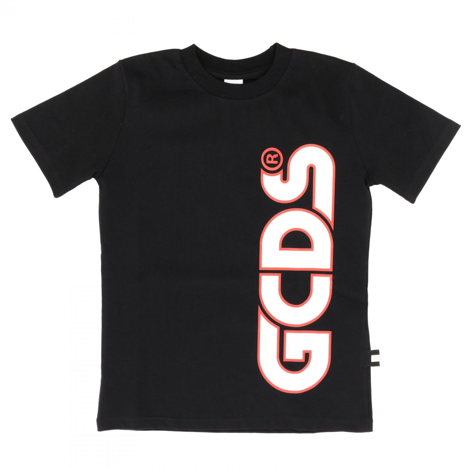 GCDS JUNIOR T-SHIRT: GCDS Jungen T-Shirt, Schwarz - Img 1