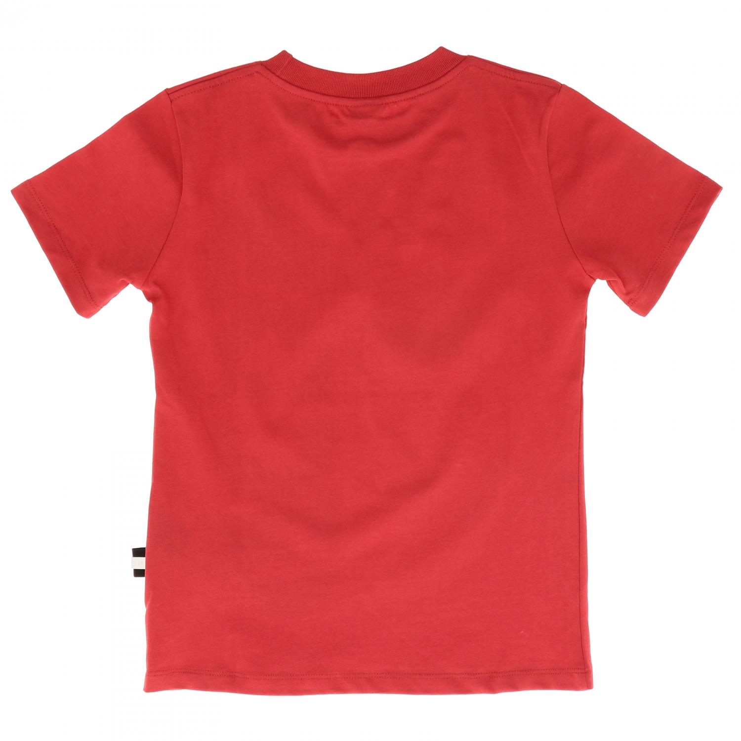GCDS JUNIOR T-SHIRT: GCDS Jungen T-Shirt, Rot - Img 2