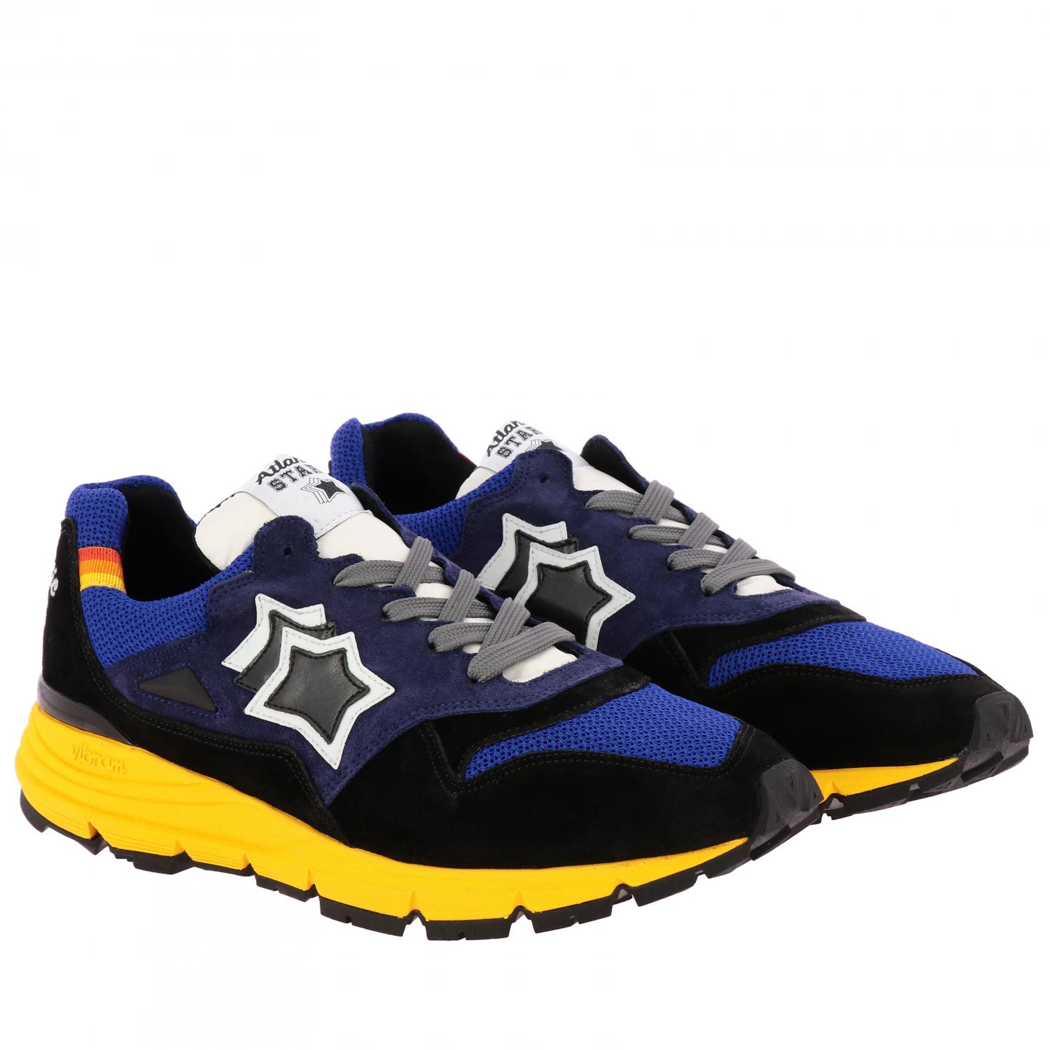 ATLANTIC STARS SNEAKERS: Sneakers men Atlantic Stars, Black - Img 2