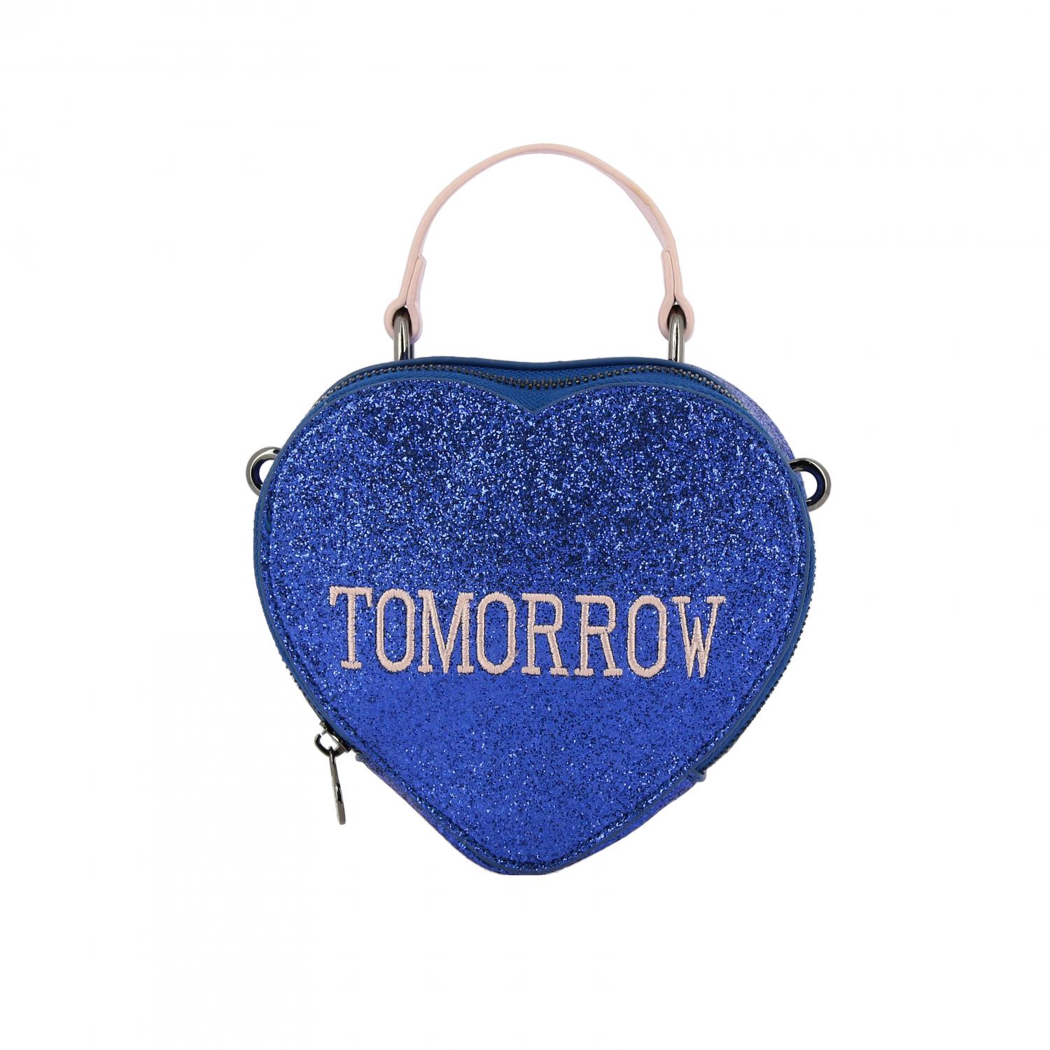 ALBERTA FERRETTI JUNIOR TASCHE: Alberta Ferretti Junior Kinder Tasche, Blau - Img 1