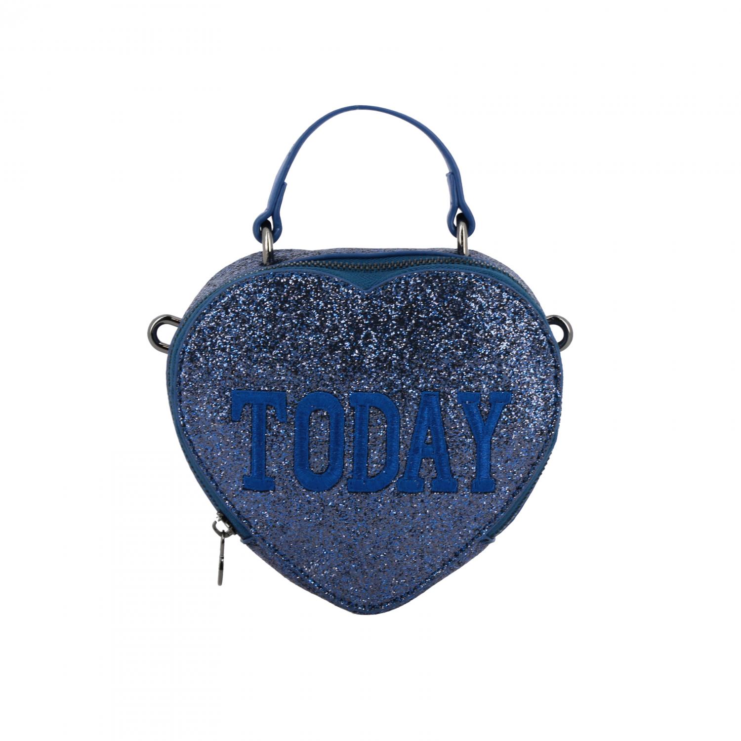 ALBERTA FERRETTI JUNIOR TASCHE: Alberta Ferretti Junior Kinder Tasche, Blau 1 - Img 1