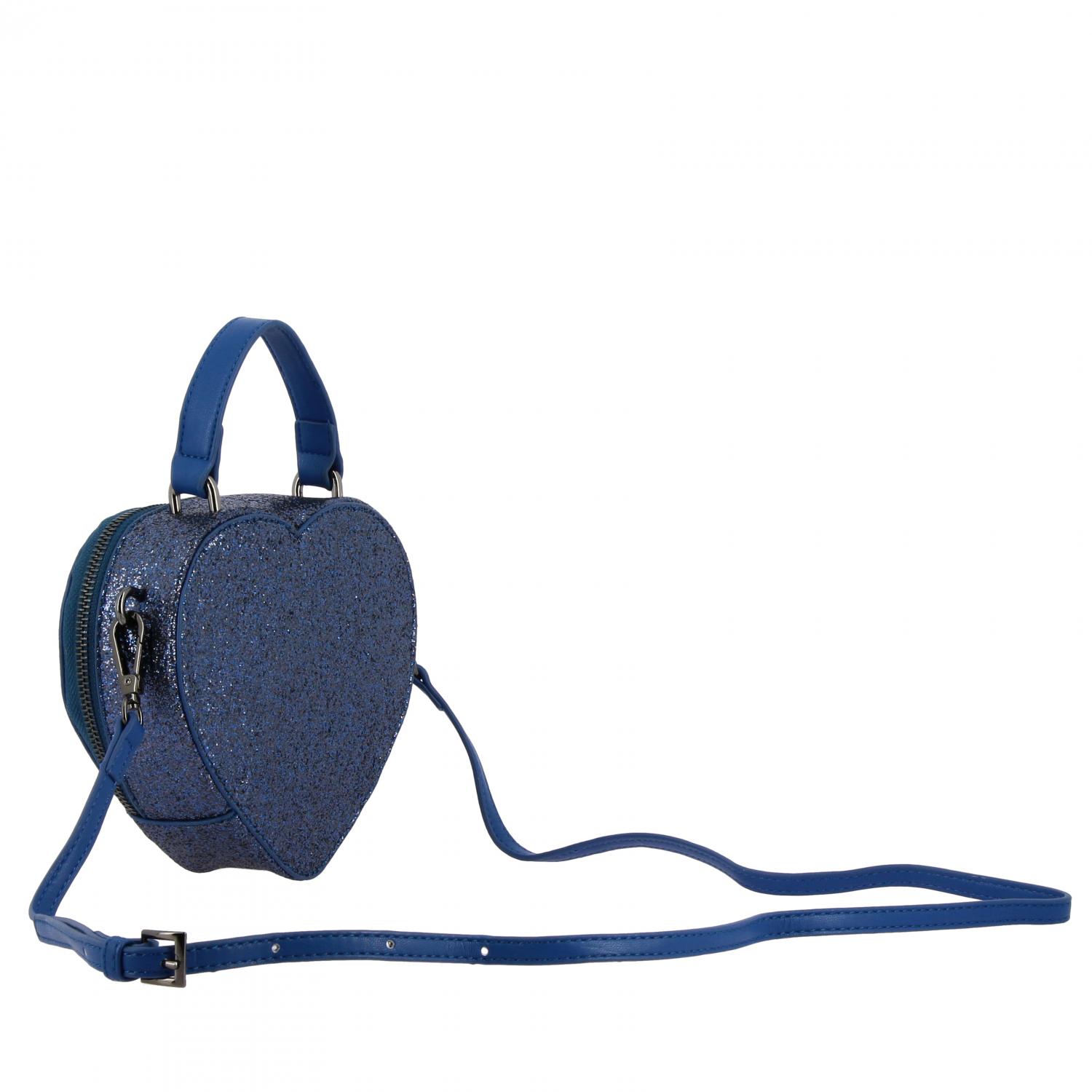 ALBERTA FERRETTI JUNIOR TASCHE: Alberta Ferretti Junior Kinder Tasche, Blau 1 - Img 2