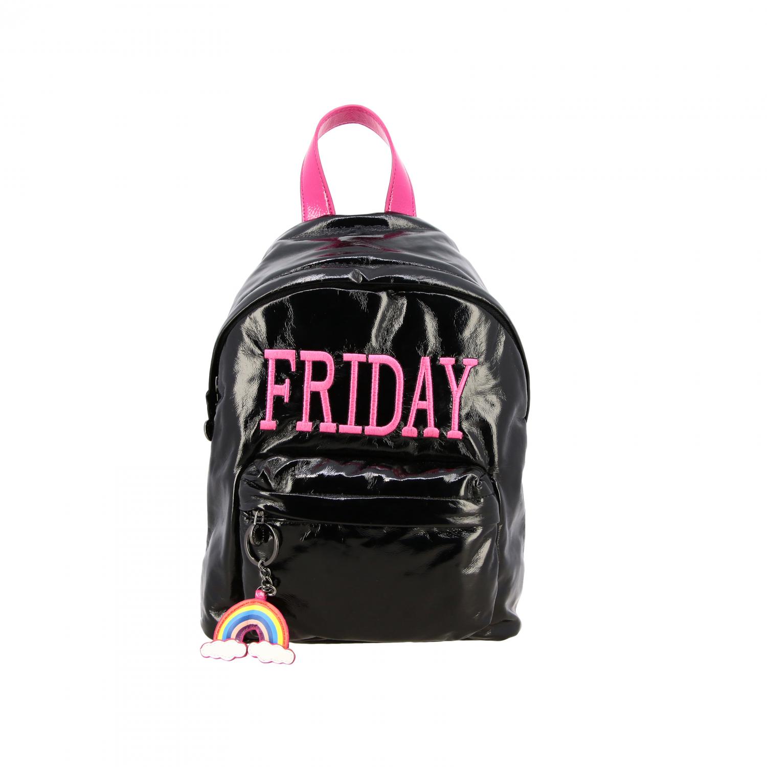 ALBERTA FERRETTI JUNIOR RUCKSACK: Alberta Ferretti Junior Kinder Umhänge, Schwarz - Img 1