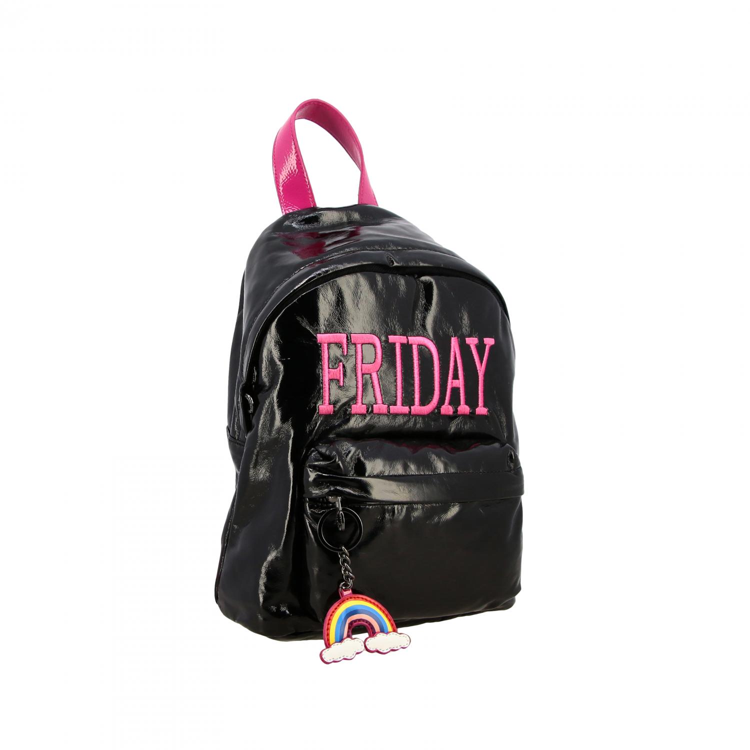 ALBERTA FERRETTI JUNIOR RUCKSACK: Alberta Ferretti Junior Kinder Umhänge, Schwarz - Img 2