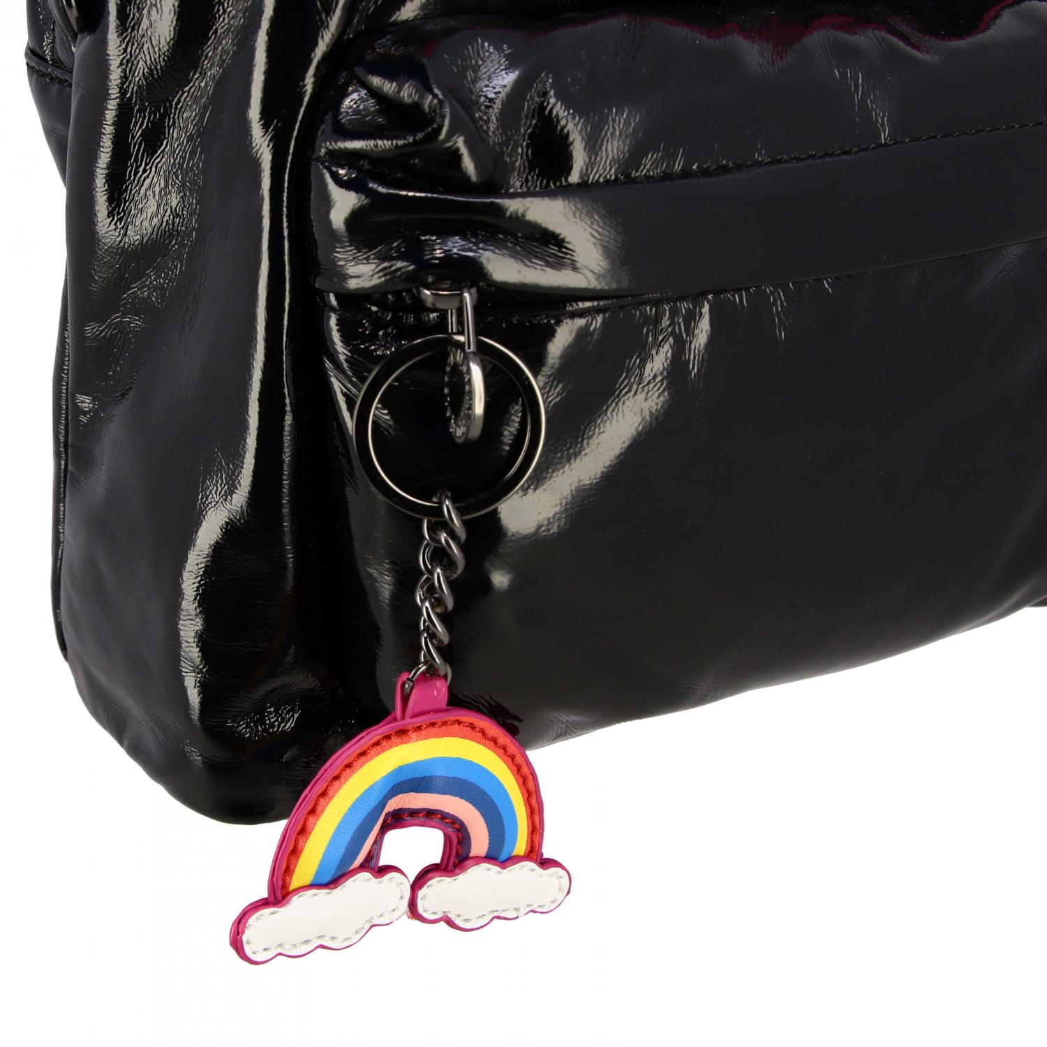 ALBERTA FERRETTI JUNIOR RUCKSACK: Alberta Ferretti Junior Kinder Umhänge, Schwarz - Img 4