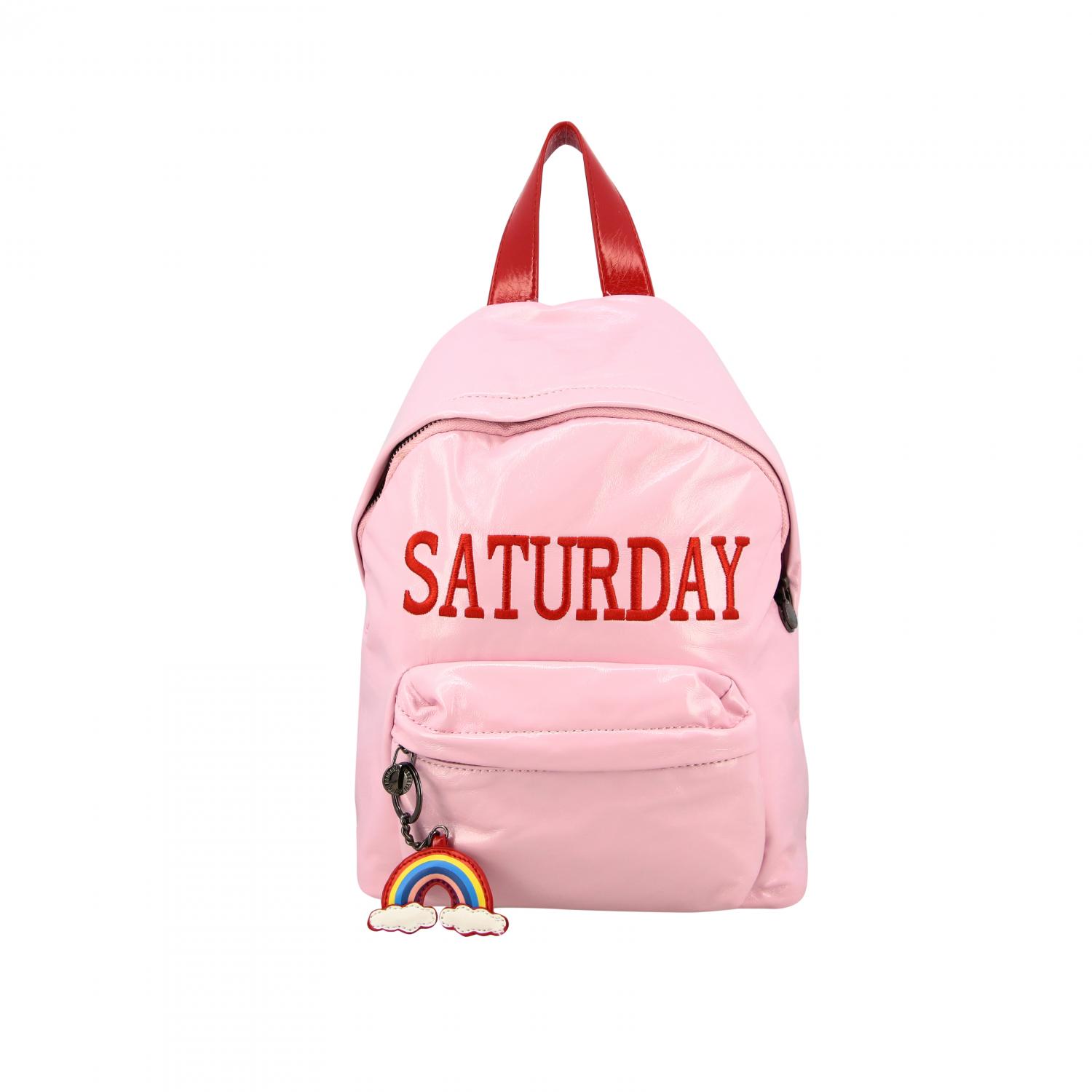 ALBERTA FERRETTI JUNIOR ZAINO: Zaino bambino Alberta Ferretti Junior, Rosa - Img 1