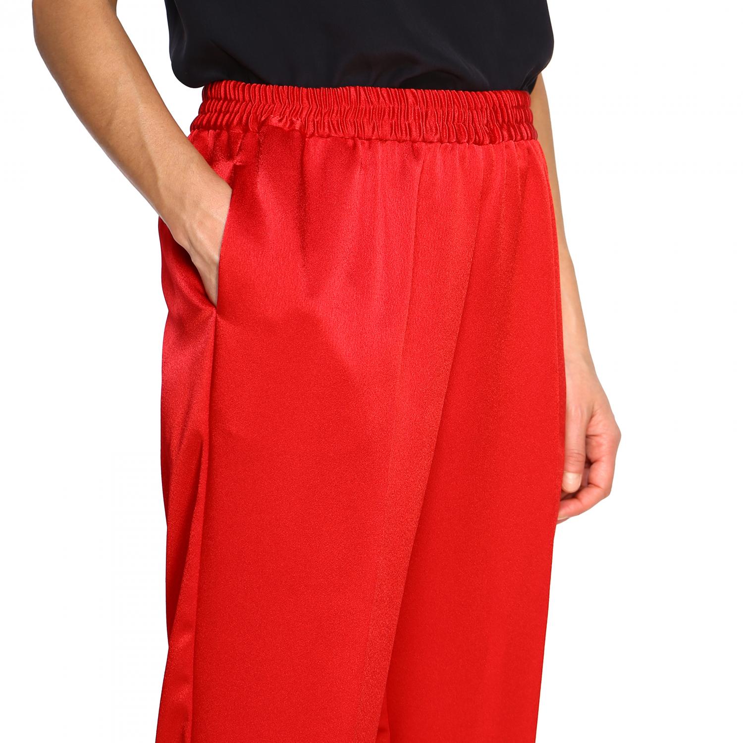 GIANLUCA CAPANNOLO: Pants women - Red | Gianluca Capannolo
