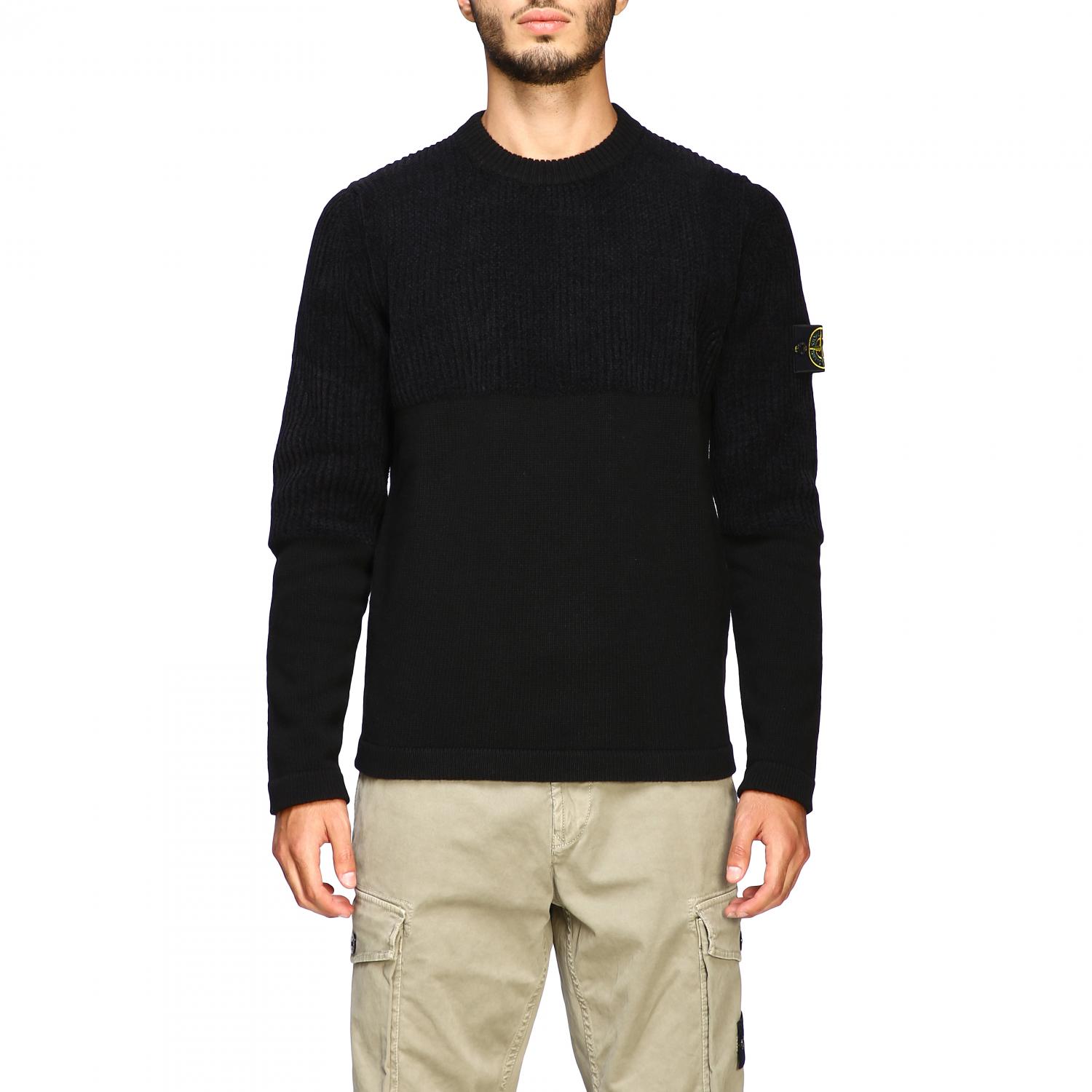 STONE ISLAND MAGLIA: Maglia uomo Stone Island, Nero - Img 1