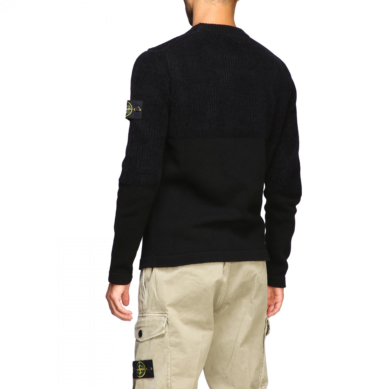 STONE ISLAND MAGLIA: Maglia uomo Stone Island, Nero - Img 3