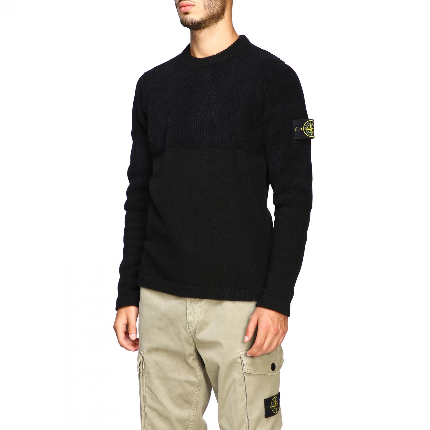 STONE ISLAND MAGLIA: Maglia uomo Stone Island, Nero - Img 4