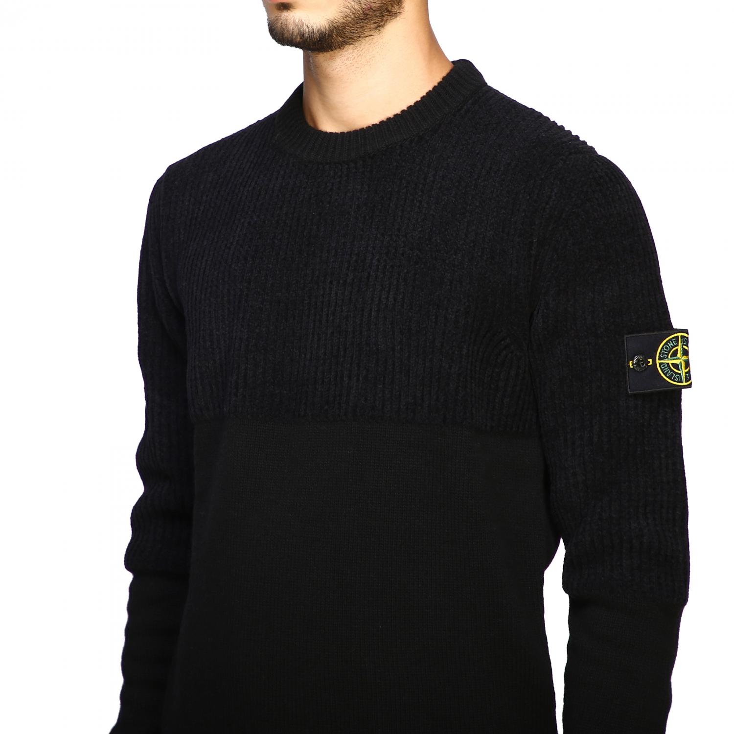 STONE ISLAND MAGLIA: Maglia uomo Stone Island, Nero - Img 5