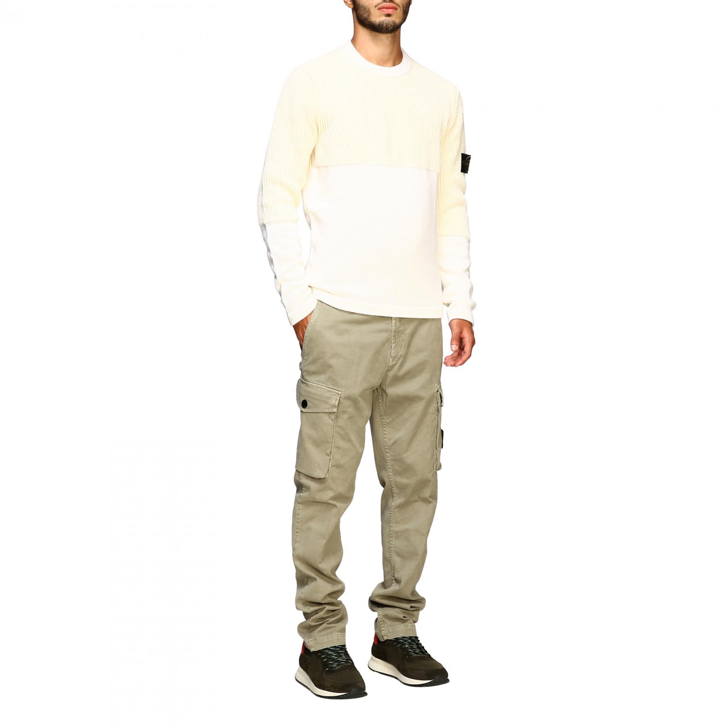 STONE ISLAND PULL: Pull homme Stone Island, Ivoir - Img 2