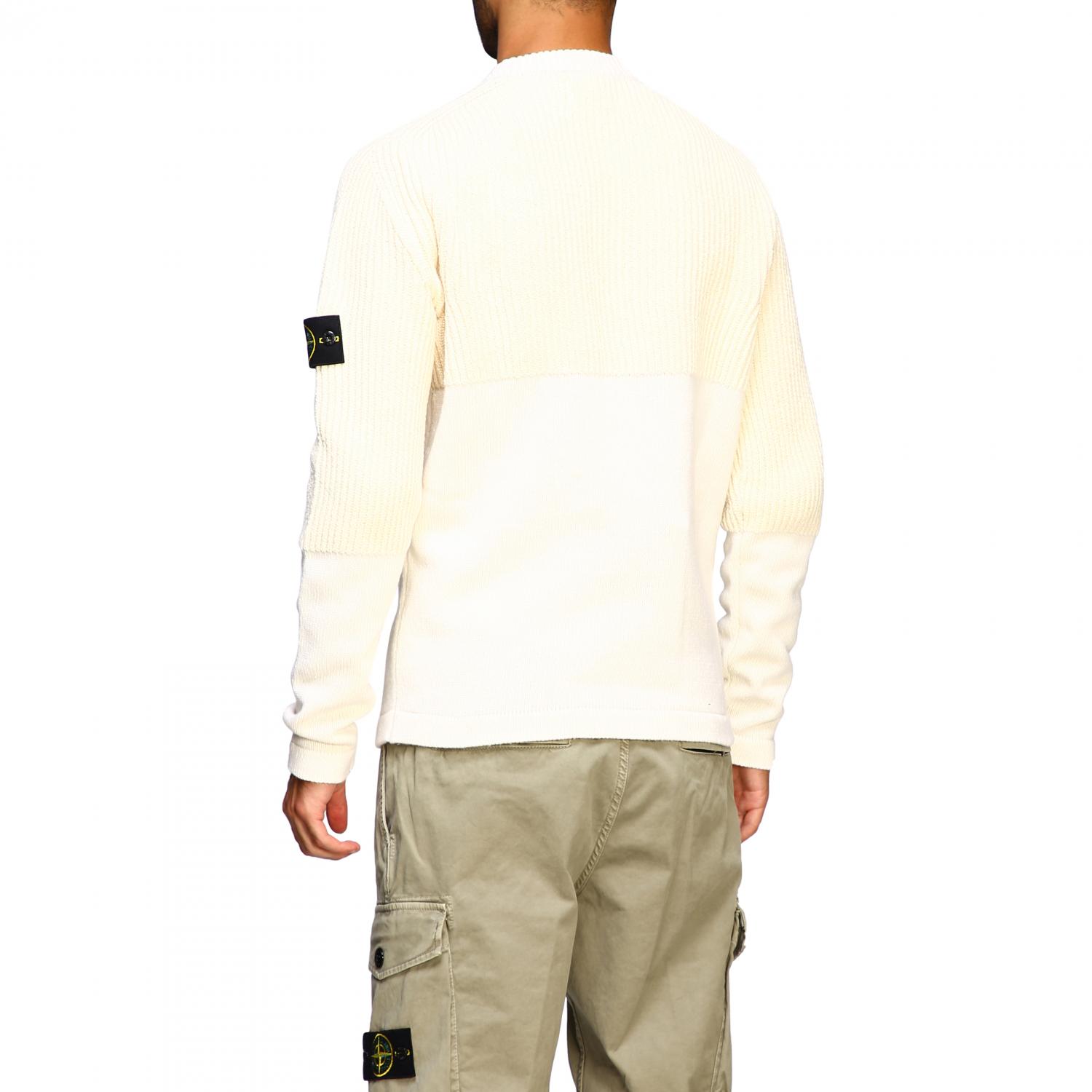 STONE ISLAND PULL: Pull homme Stone Island, Ivoir - Img 3