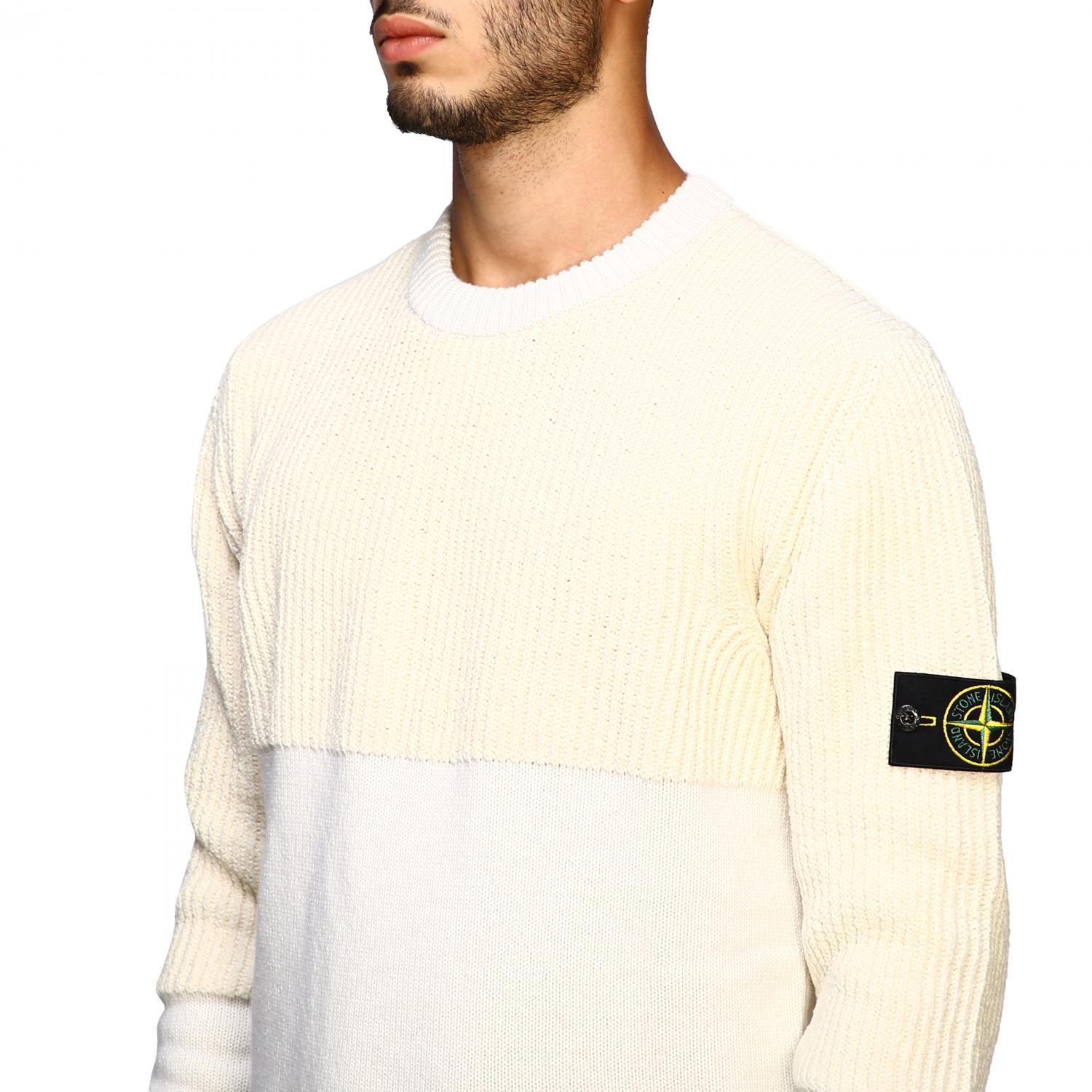 STONE ISLAND PULL: Pull homme Stone Island, Ivoir - Img 5
