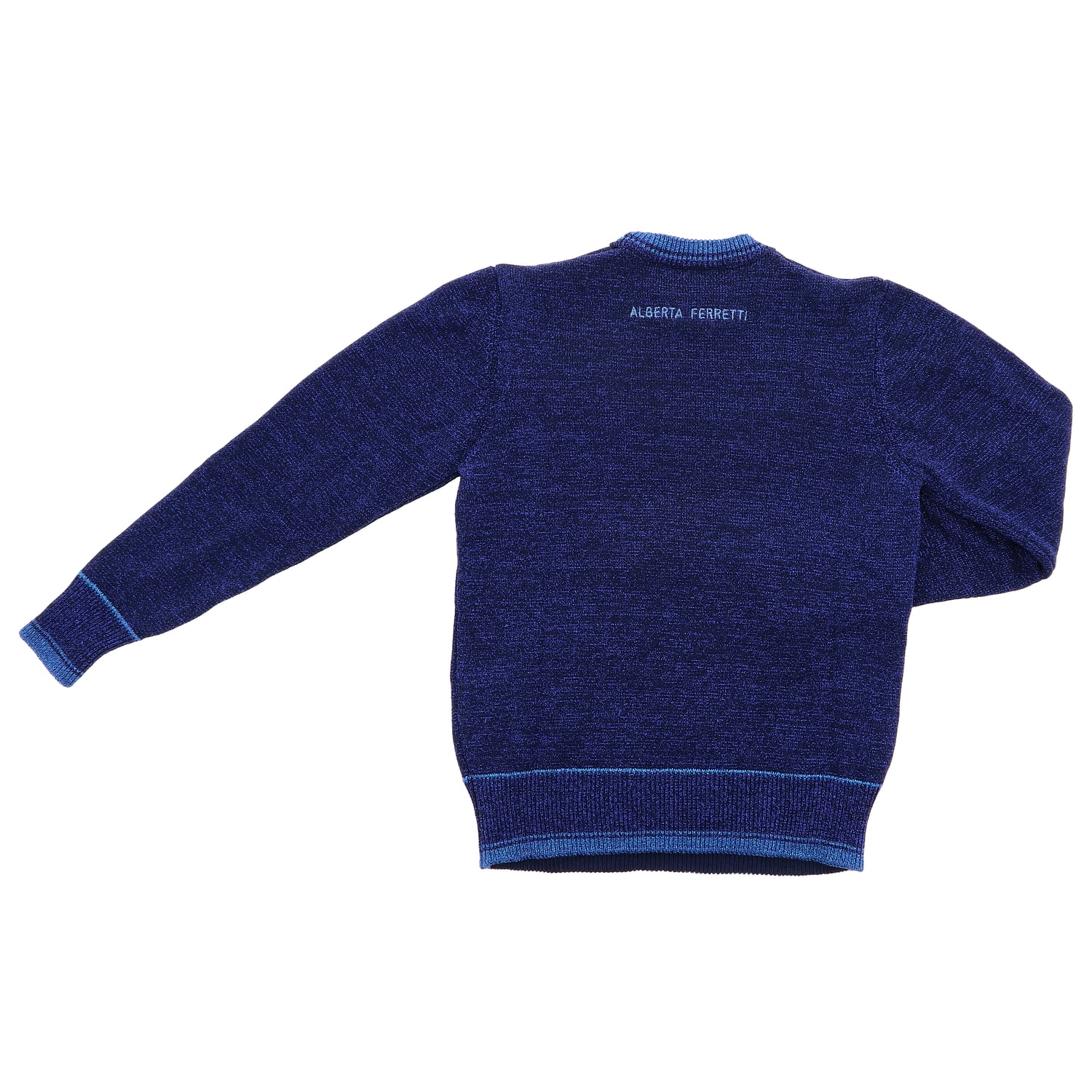 ALBERTA FERRETTI JUNIOR PULL: Pull enfant Alberta Ferretti Junior, Bleu - Img 2