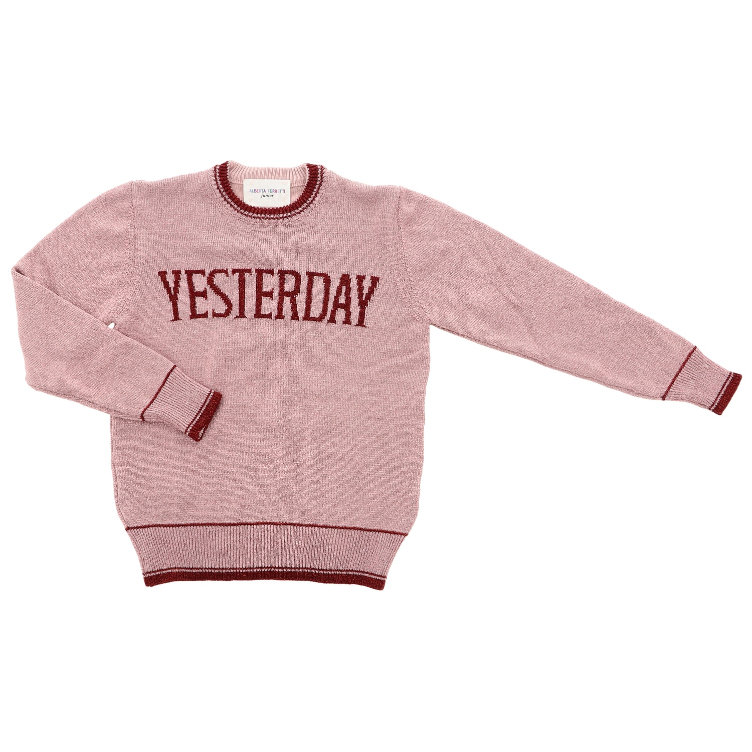 ALBERTA FERRETTI JUNIOR СВИТЕР: Свитер Детское Alberta Ferretti Junior, Розовый - Img 1