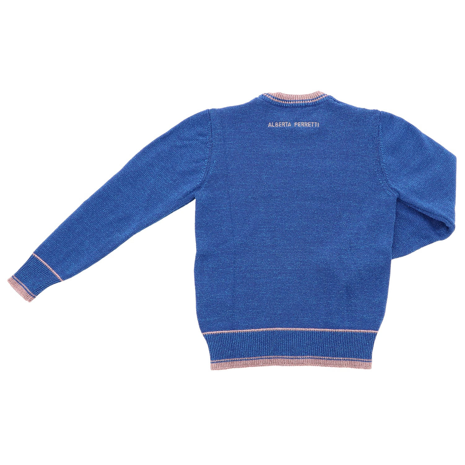 ALBERTA FERRETTI JUNIOR PULL: Pull enfant Alberta Ferretti Junior, Bleu Azur - Img 2