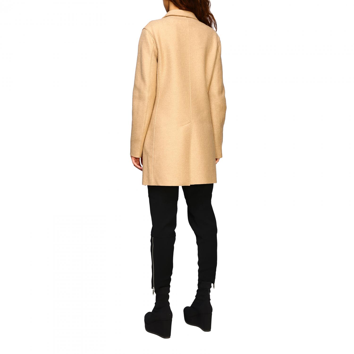 HARRIS WHARF LONDON: Jacket women - Beige | Harris Wharf
