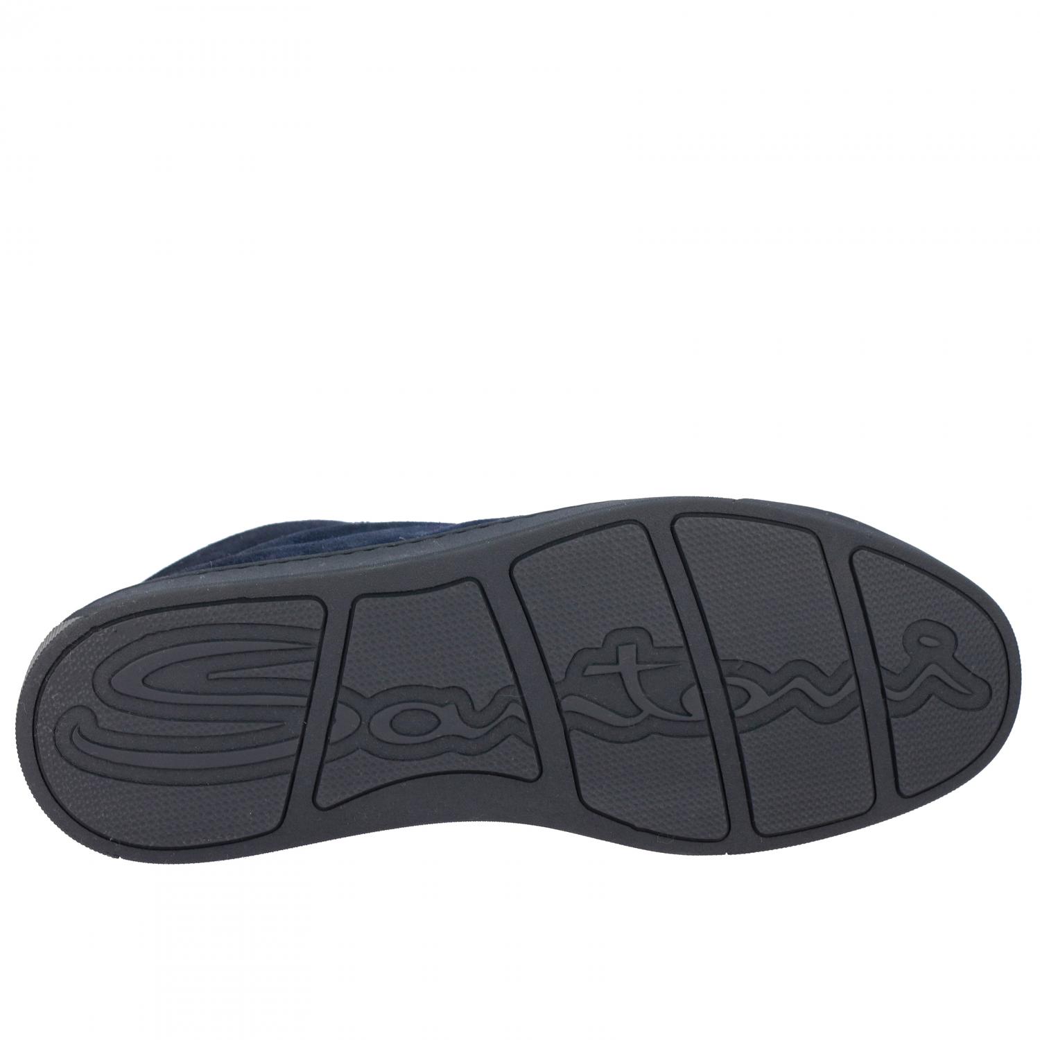 SANTONI SNEAKERS: Scarpe uomo Santoni, Blue - Img 6