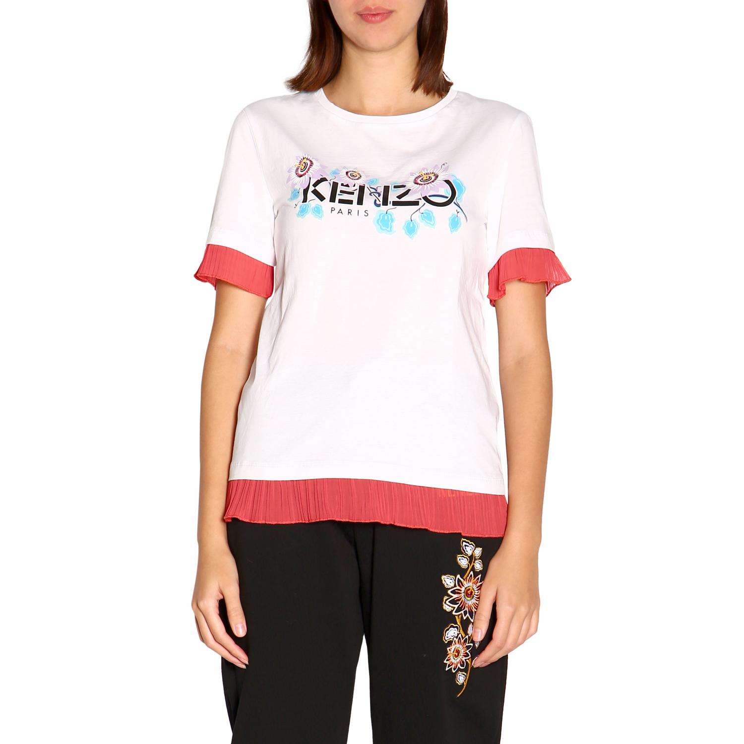KENZO T-SHIRT: T-shirt women Kenzo, White - Img 1
