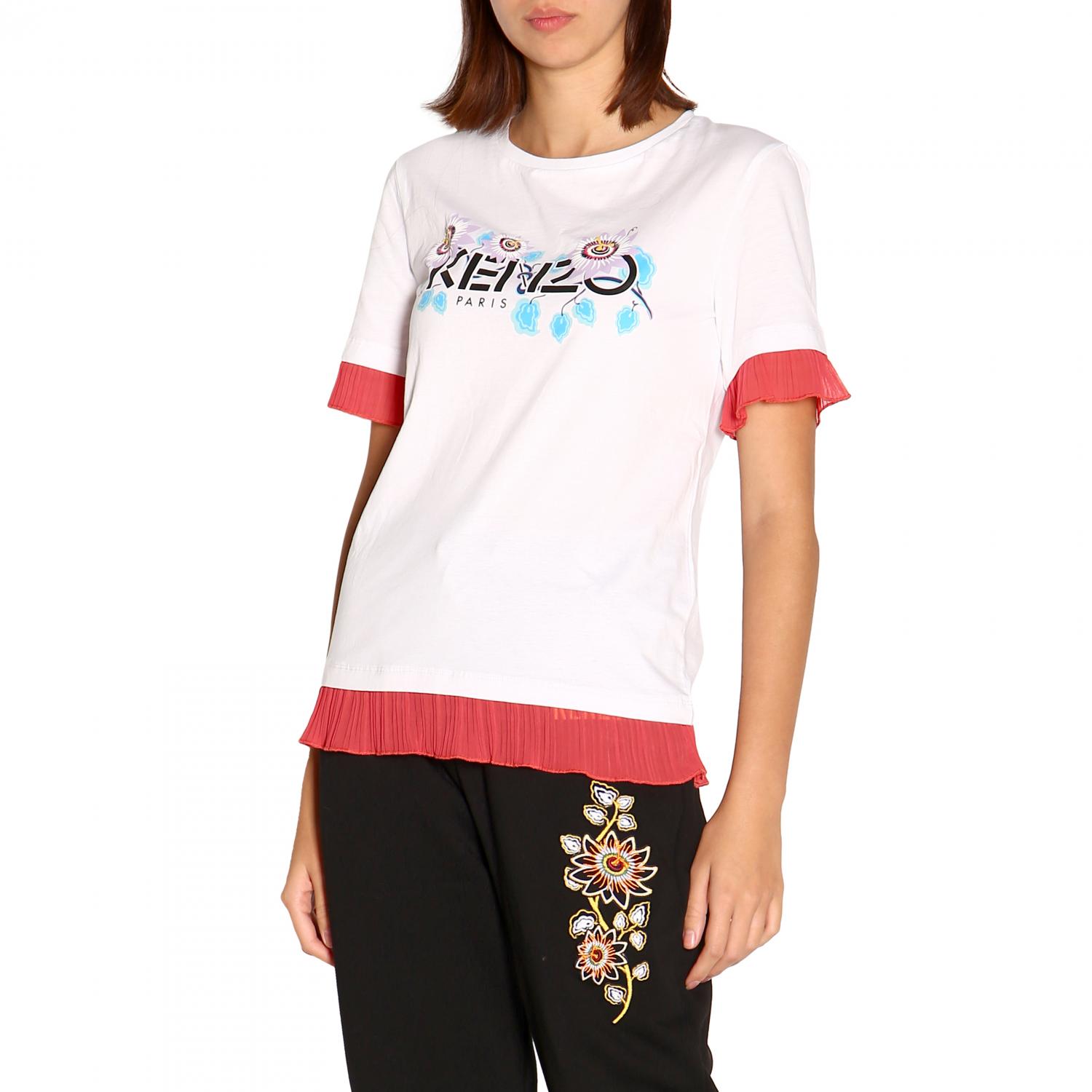 KENZO T-SHIRT: T-shirt women Kenzo, White - Img 4