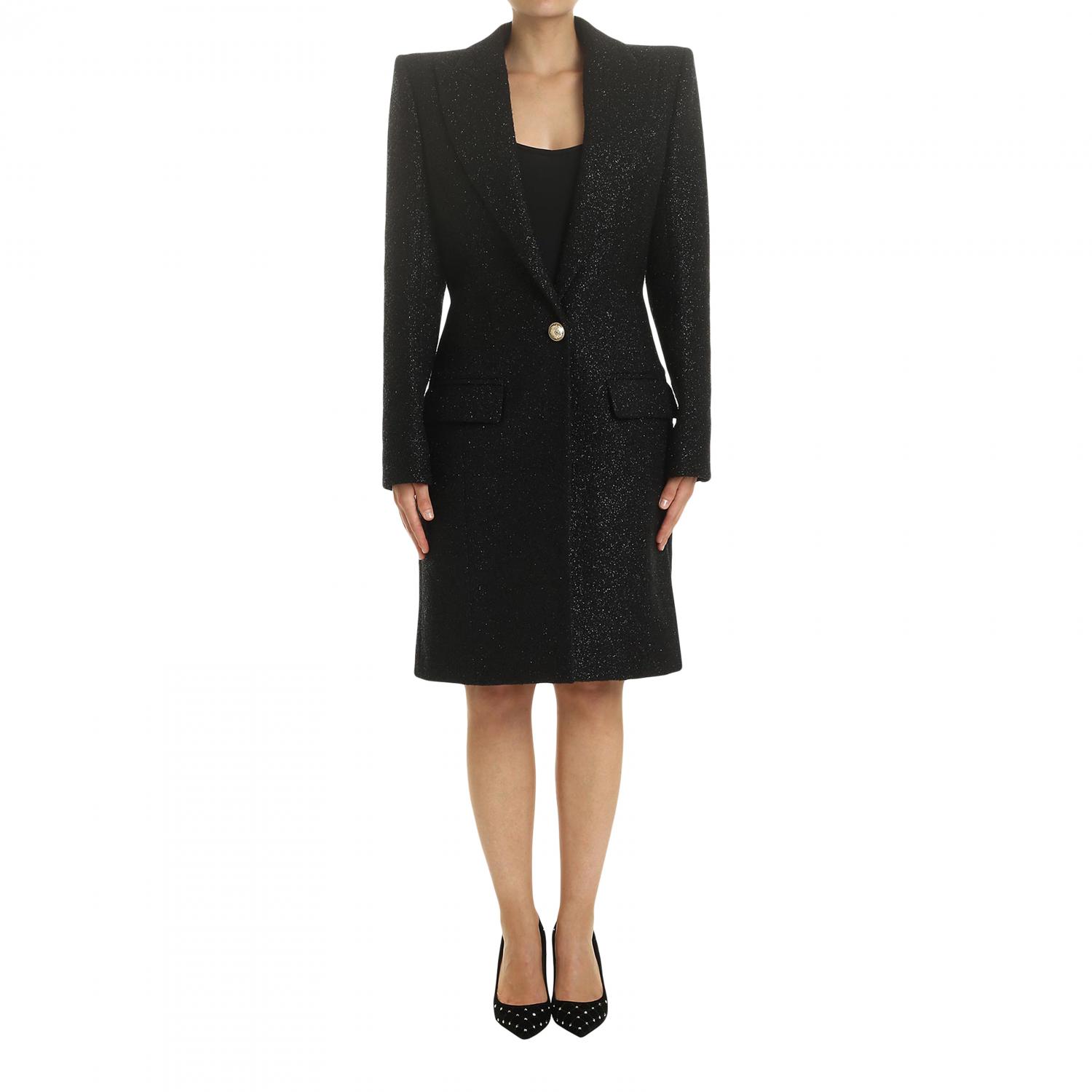 BALMAIN BLAZER: Balmain Damen Blazer, Schwarz - Img 1