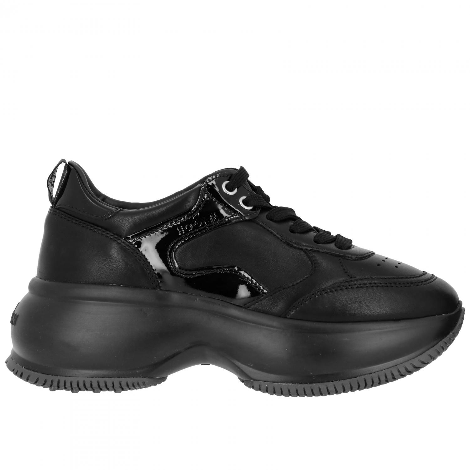 HOGAN SNEAKERS: Sneakers women Hogan, Black - Img 1