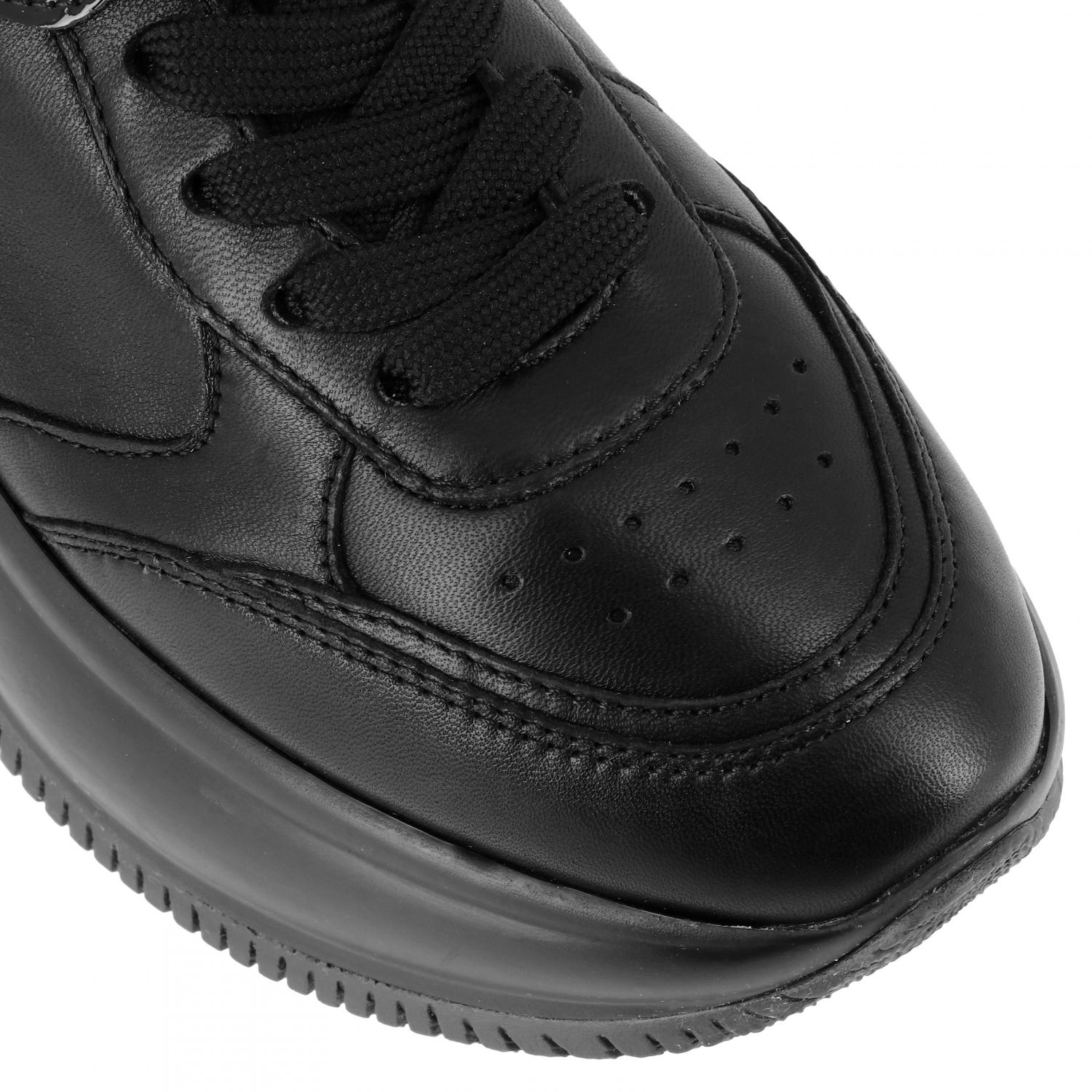 HOGAN SNEAKERS: Sneakers women Hogan, Black - Img 4