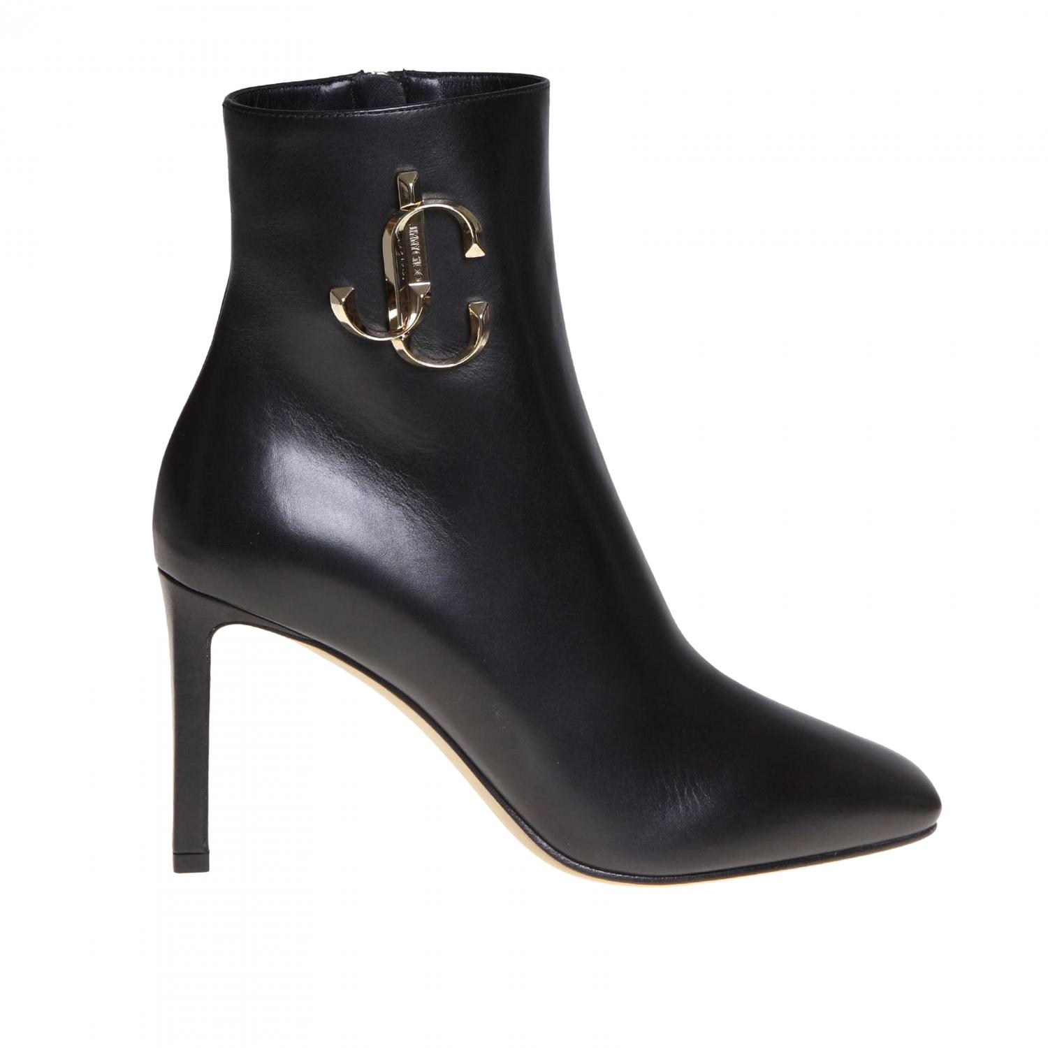 JIMMY CHOO ABSATZSTIEFELETTEN: Jimmy Choo Damen Absatz Stiefeletten, Schwarz - Img 1