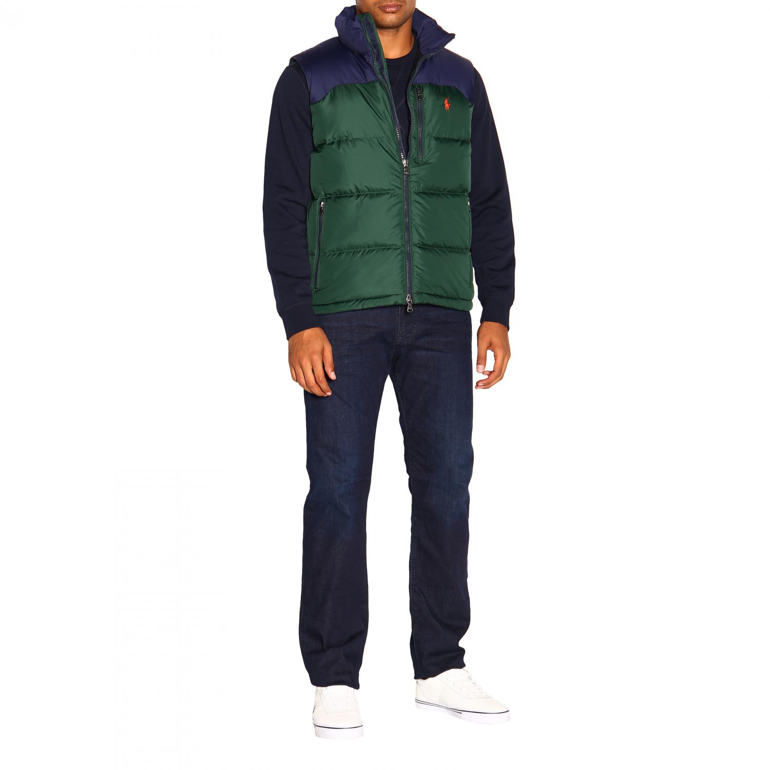 POLO RALPH LAUREN SUIT VEST: Suit vest men Polo Ralph Lauren, Blue - Img 2