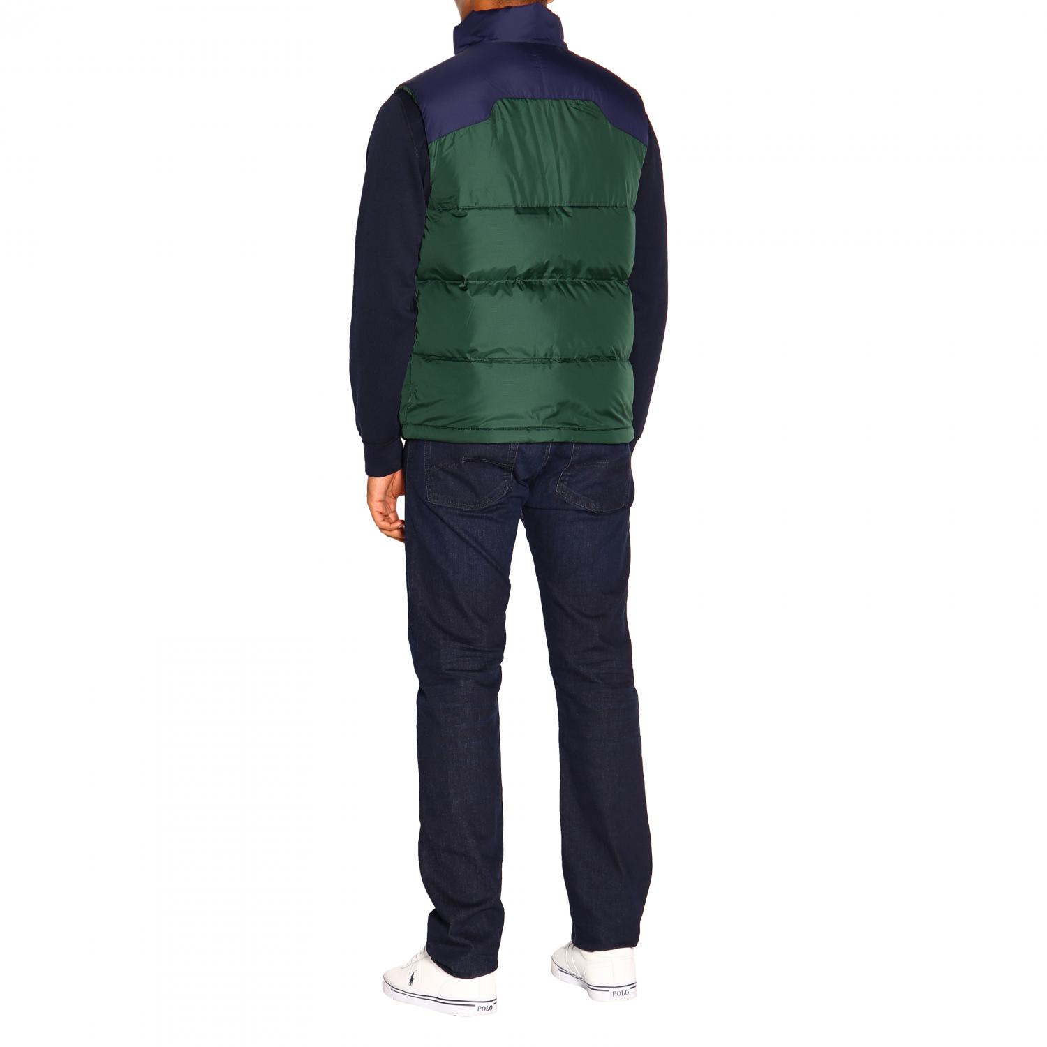 POLO RALPH LAUREN SUIT VEST: Suit vest men Polo Ralph Lauren, Blue - Img 3