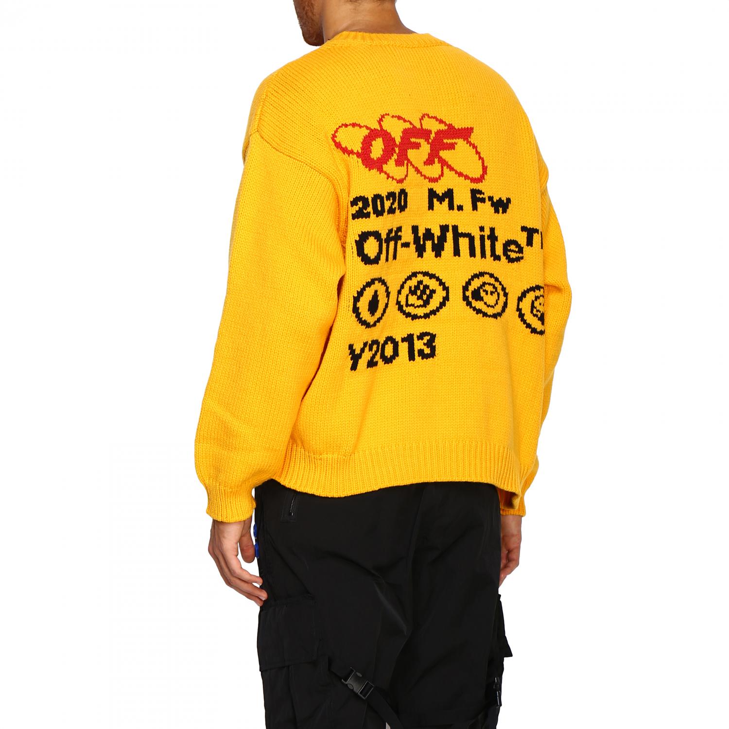 OFF-WHITE PULLOVER: Pullover herren Off White, Gelb - Img 3