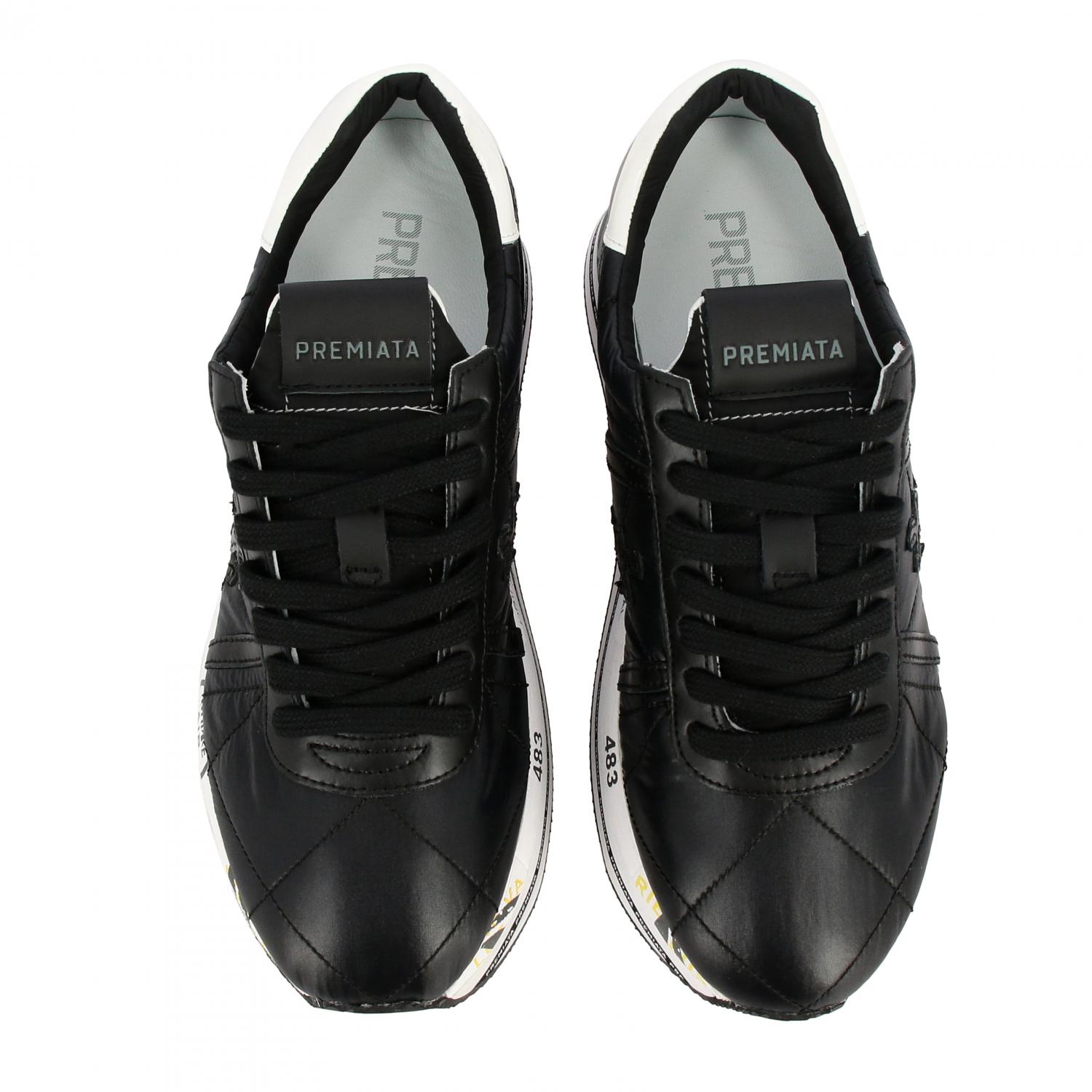 PREMIATA: Sneakers women - Black | Premiata sneakers BETH