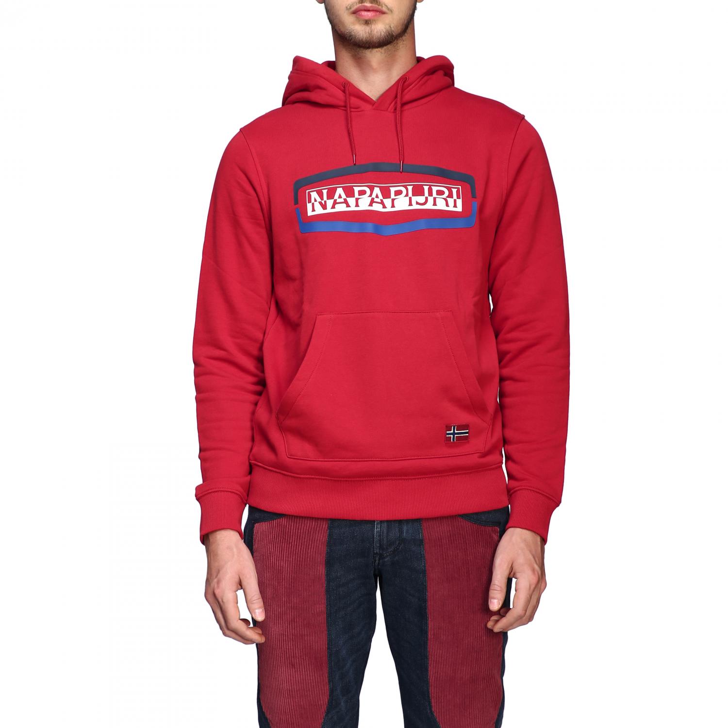 NAPAPIJRI PULLOVER: Napapijri Herren Pullover, Rot - Img 1