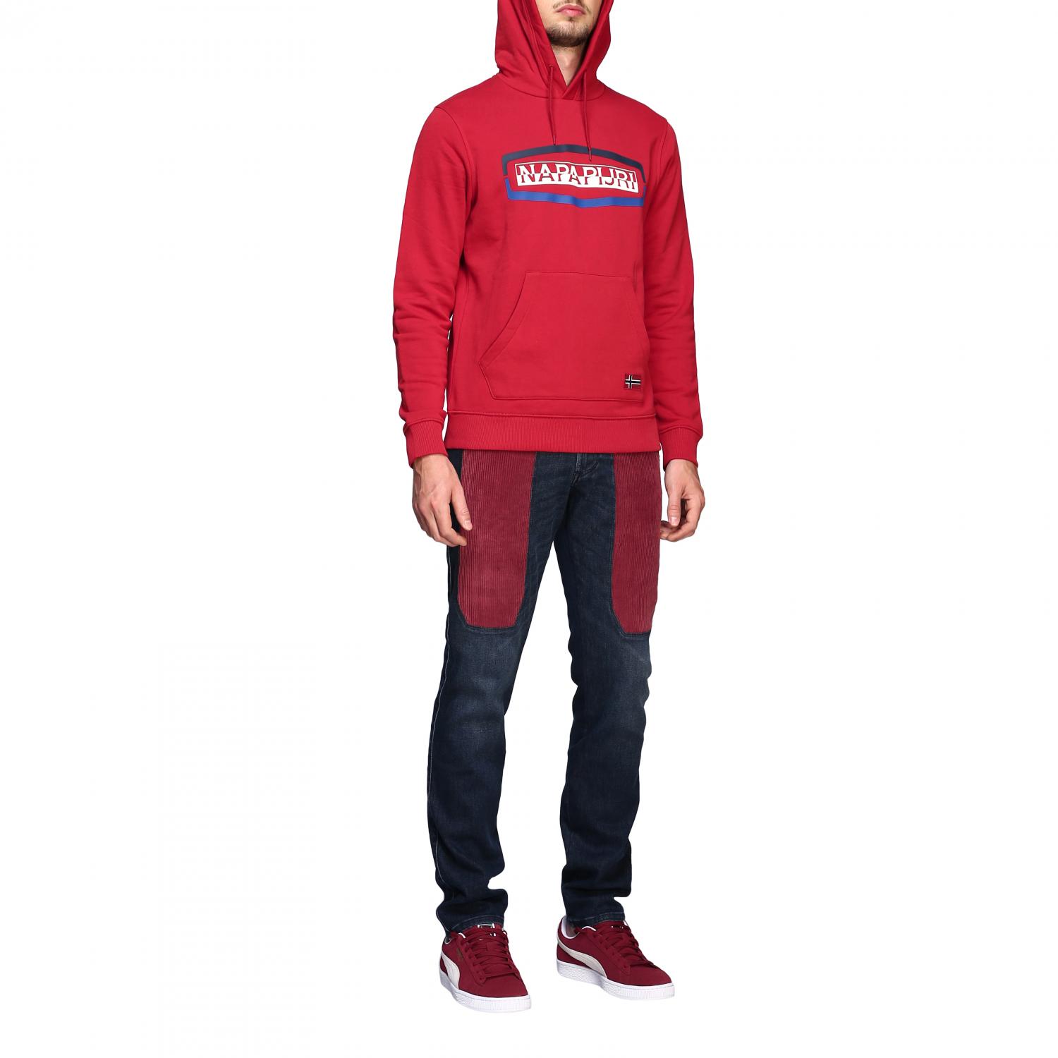 NAPAPIJRI PULLOVER: Napapijri Herren Pullover, Rot - Img 2