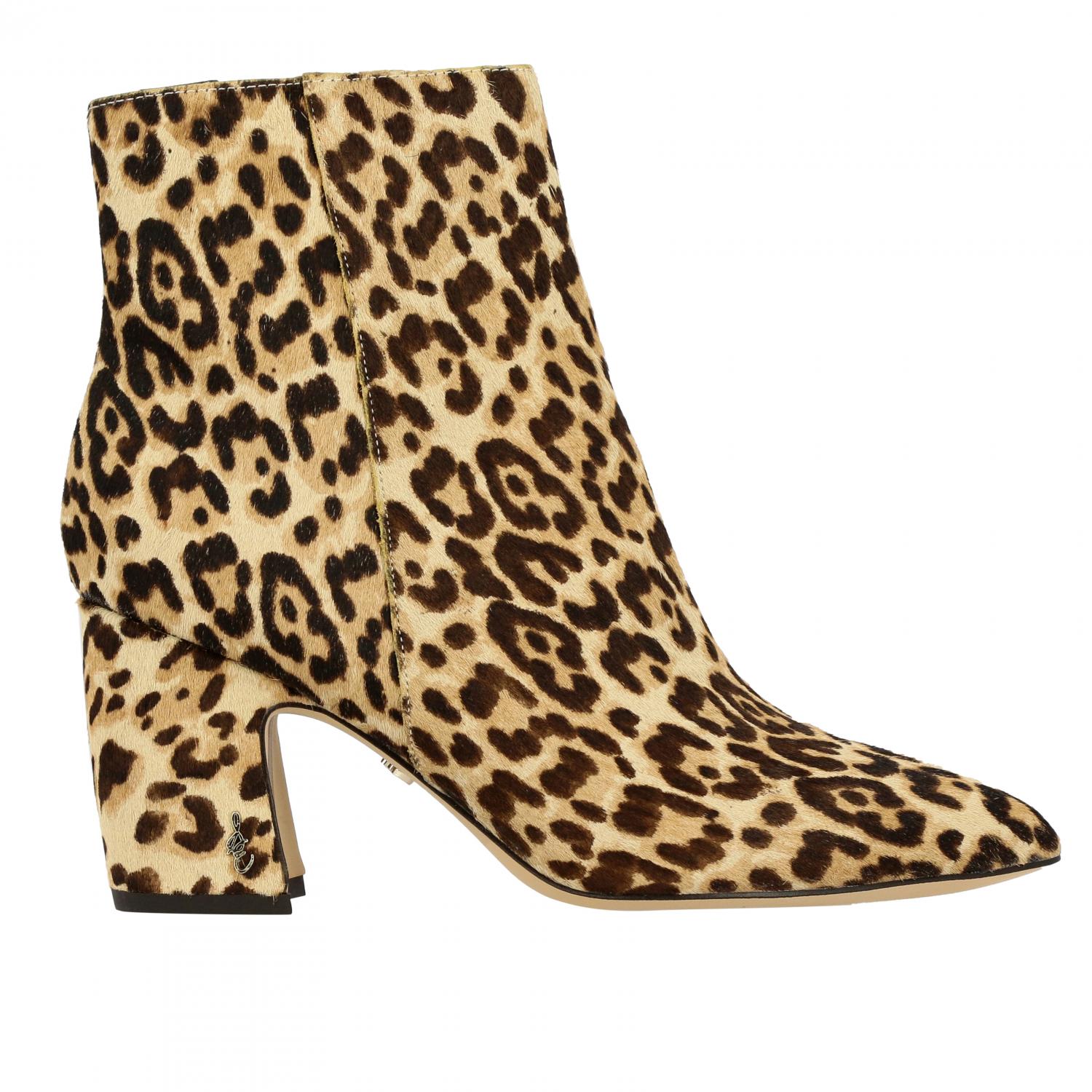 Booties Sam Edelman Hilty Boot Leopard SAM EDELMAN: Flat