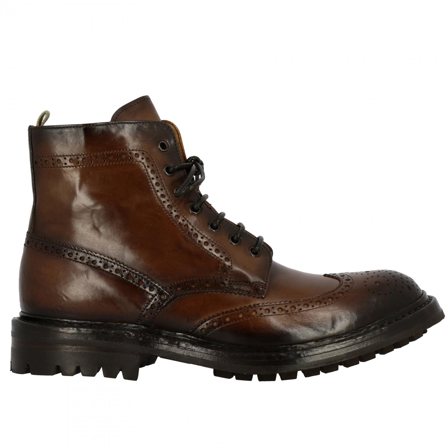 Officine Creative Dark Brown Chukka Boots Officine Creative Chukka boots men - Dark | OCUEXET003  main image 2
