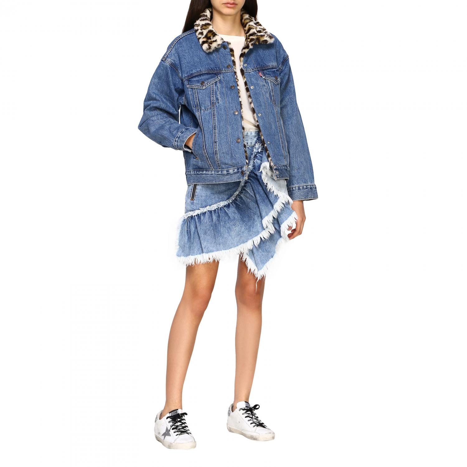 LEVI'S JACKET: Jacket women Levi's, Denim - Img 2