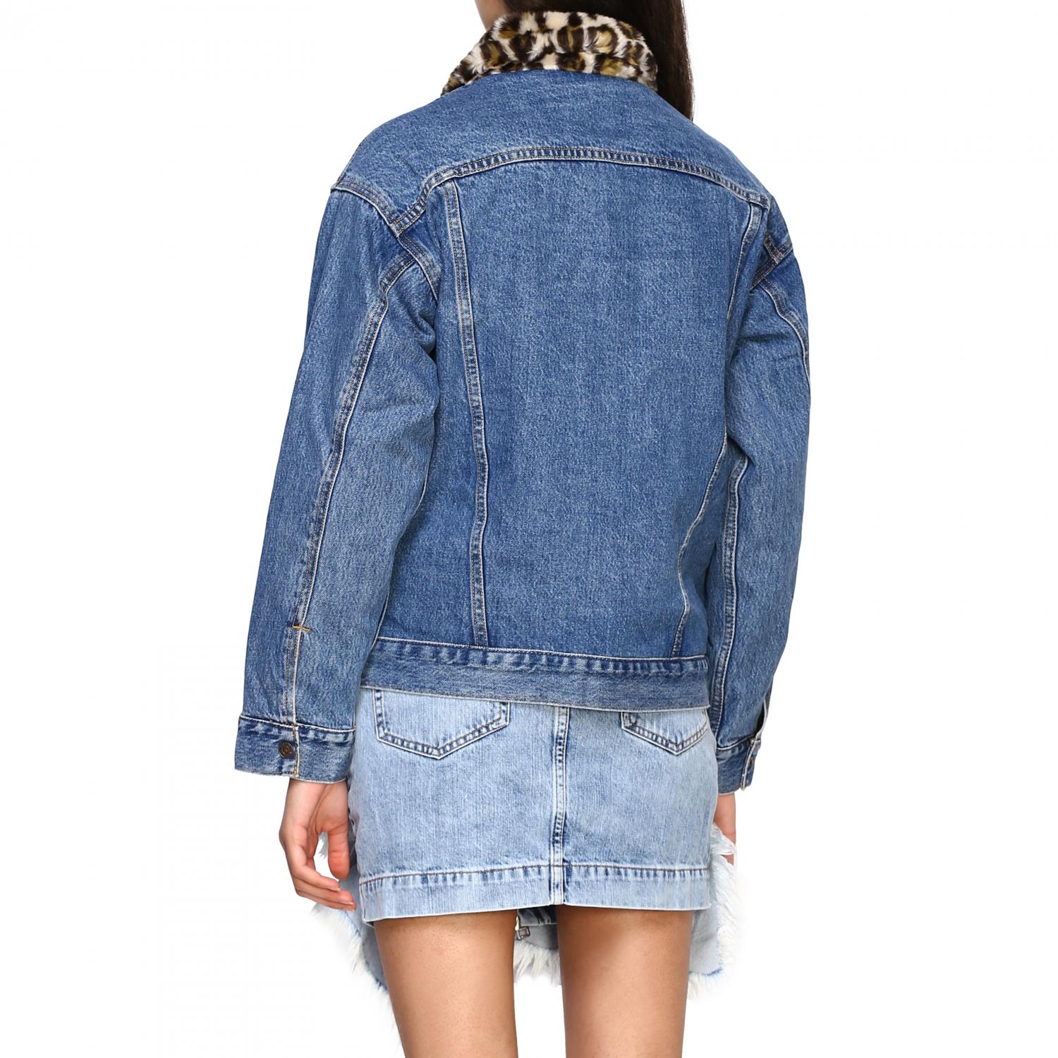 LEVI'S JACKET: Jacket women Levi's, Denim - Img 3