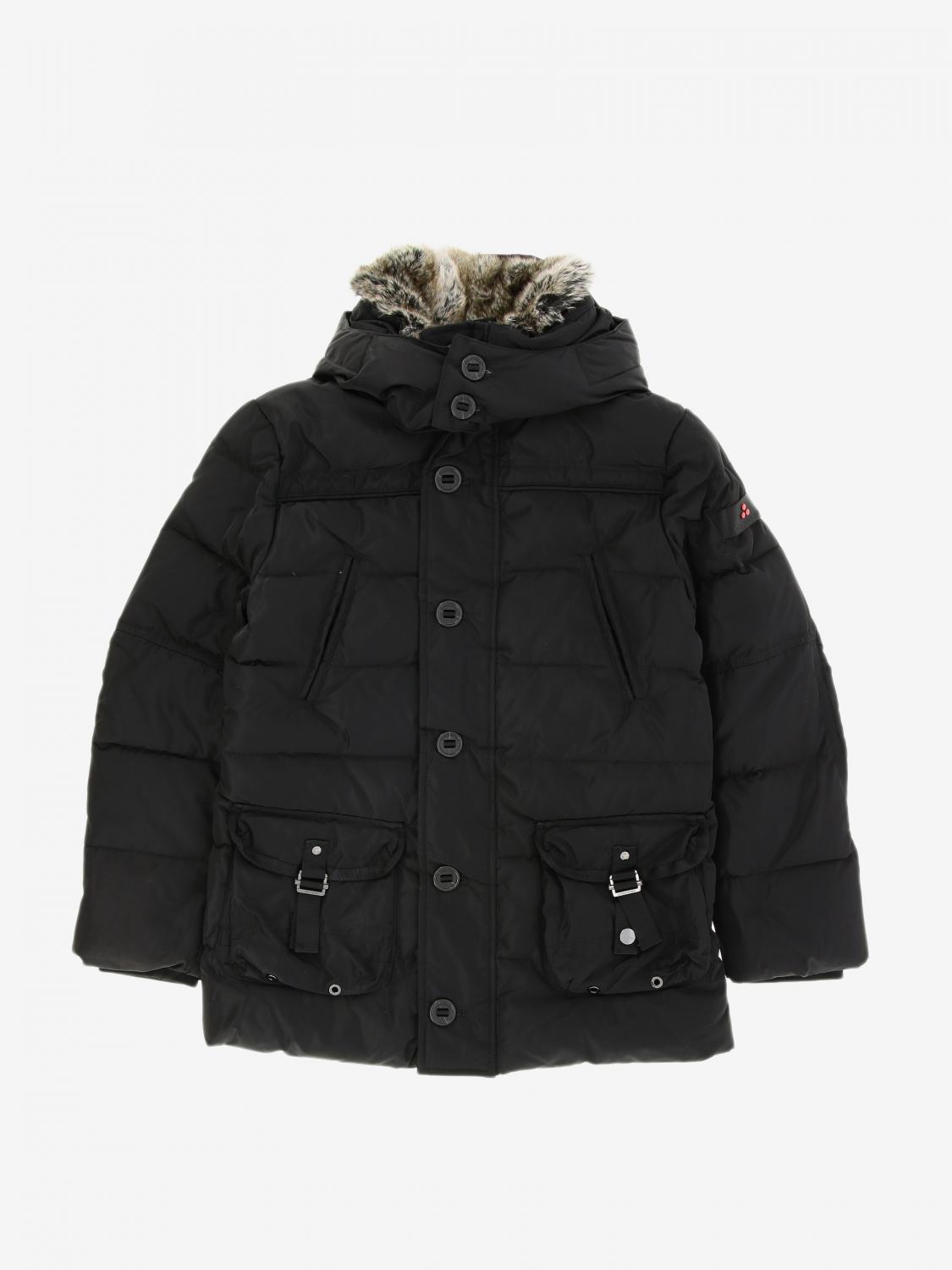 Brunotti Giacca IN Pile Timbly Jr Ragazzi Pile Nero Traspirante
