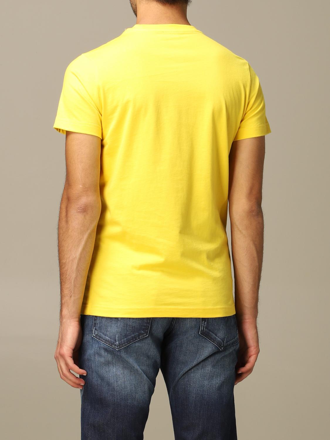DIESEL T-SHIRT: T-shirt men Diesel, Yellow - Img 2