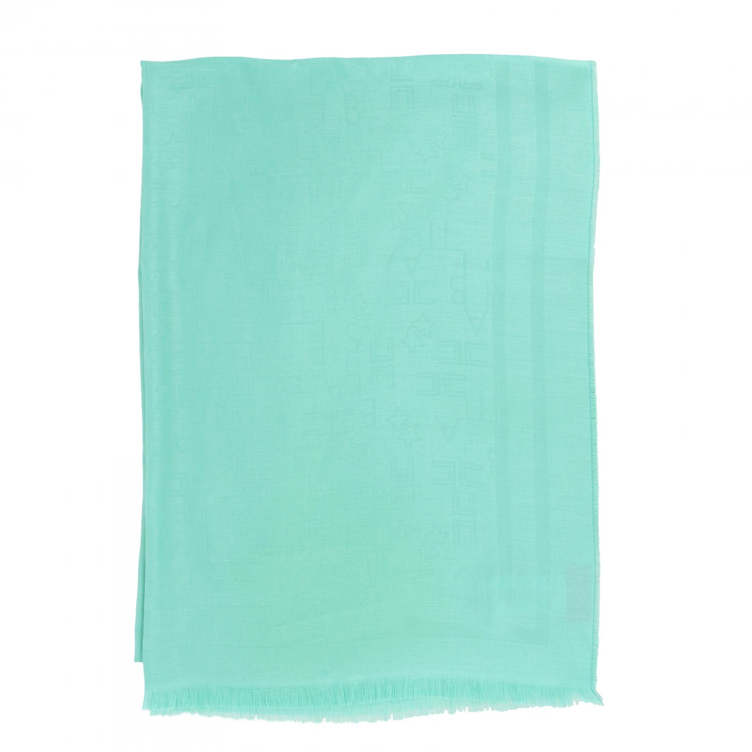 ELISABETTA FRANCHI BUFANDA: Bufanda mujer Elisabetta Franchi, Verde - Img 1