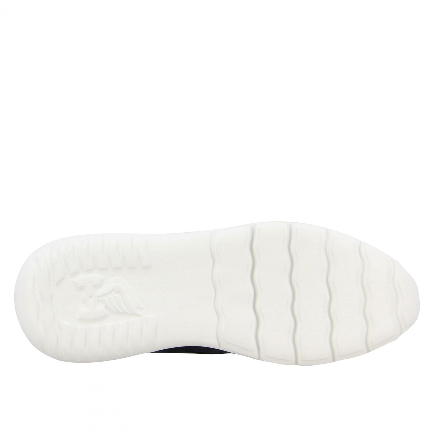 HOGAN BOOT: Hogan sneakers in suede with logo, Blue - Img 6