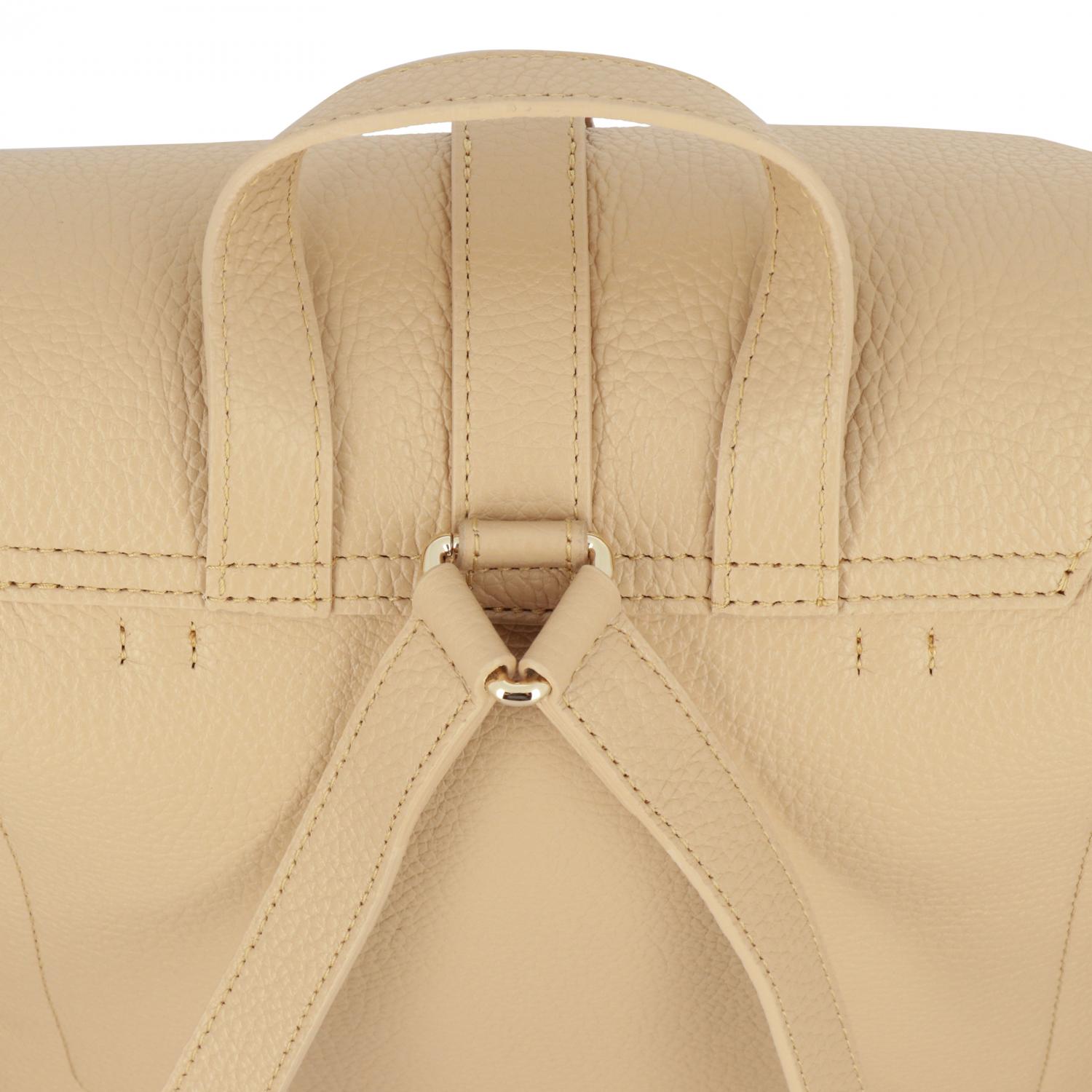 FURLA ZAINO: Zaino Furla in pelel martellata, Sabbia - Img 5