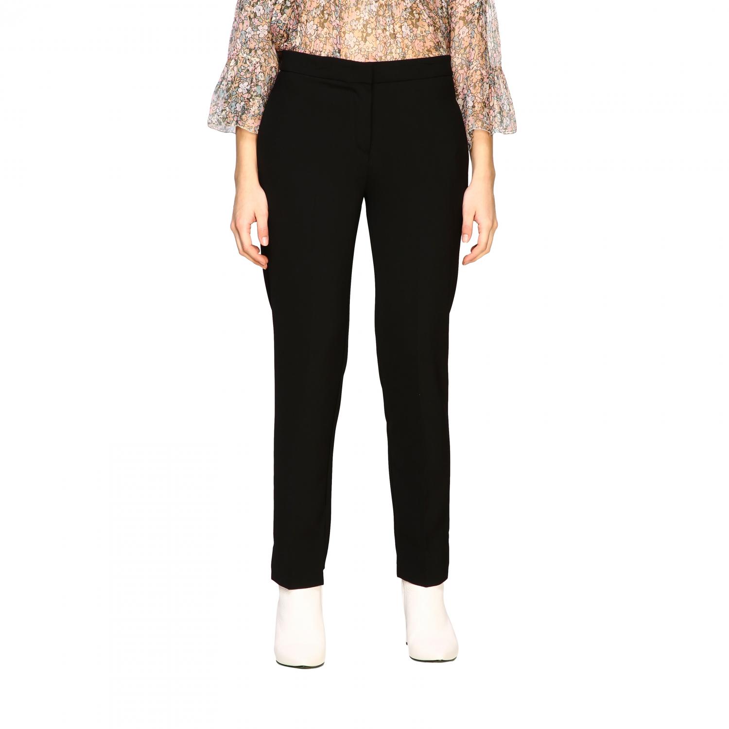 KAOS PANTS: Trousers women Kaos, Black - Img 1