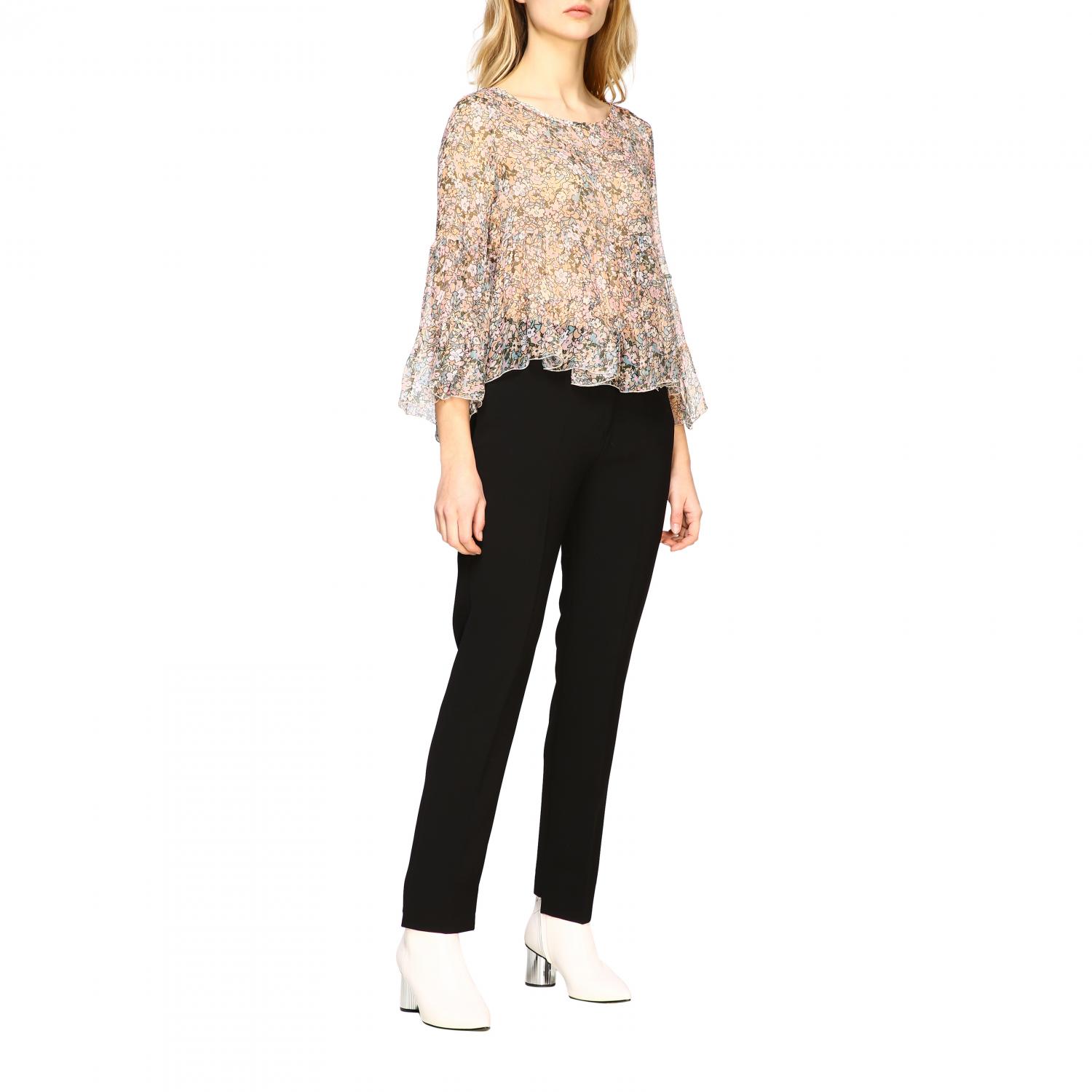KAOS PANTS: Trousers women Kaos, Black - Img 2