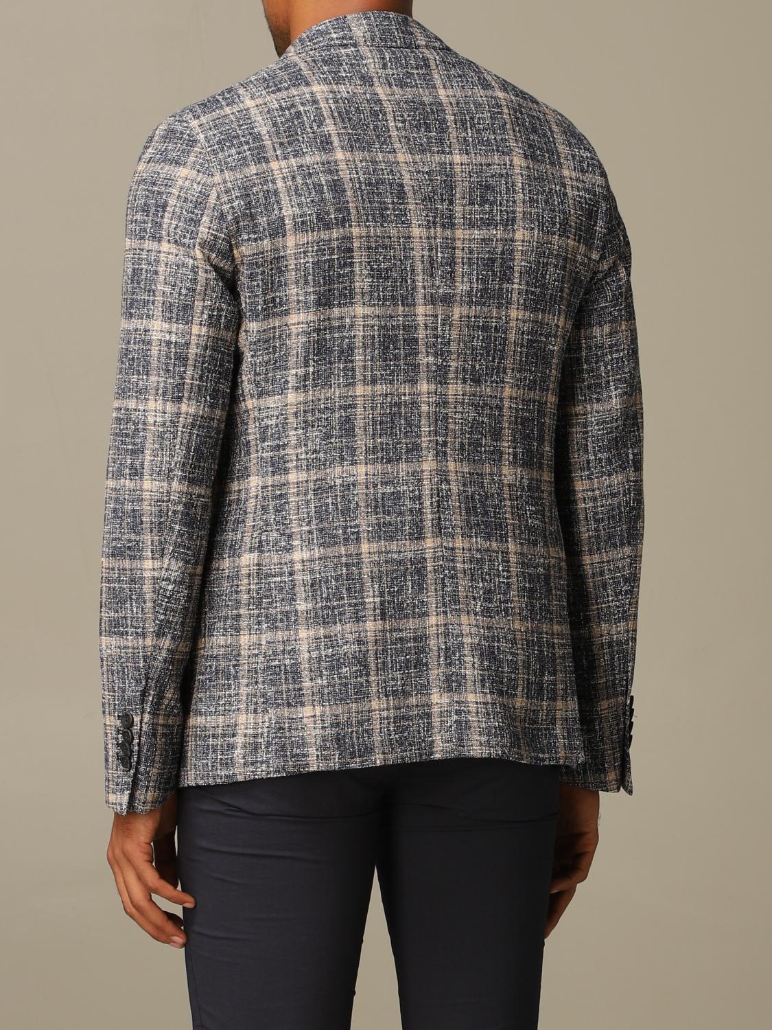 Manuel Ritz Jacket MANUEL RITZ: Jacket men - Blue | Manuel Ritz jacket 2832G2748203141 ...