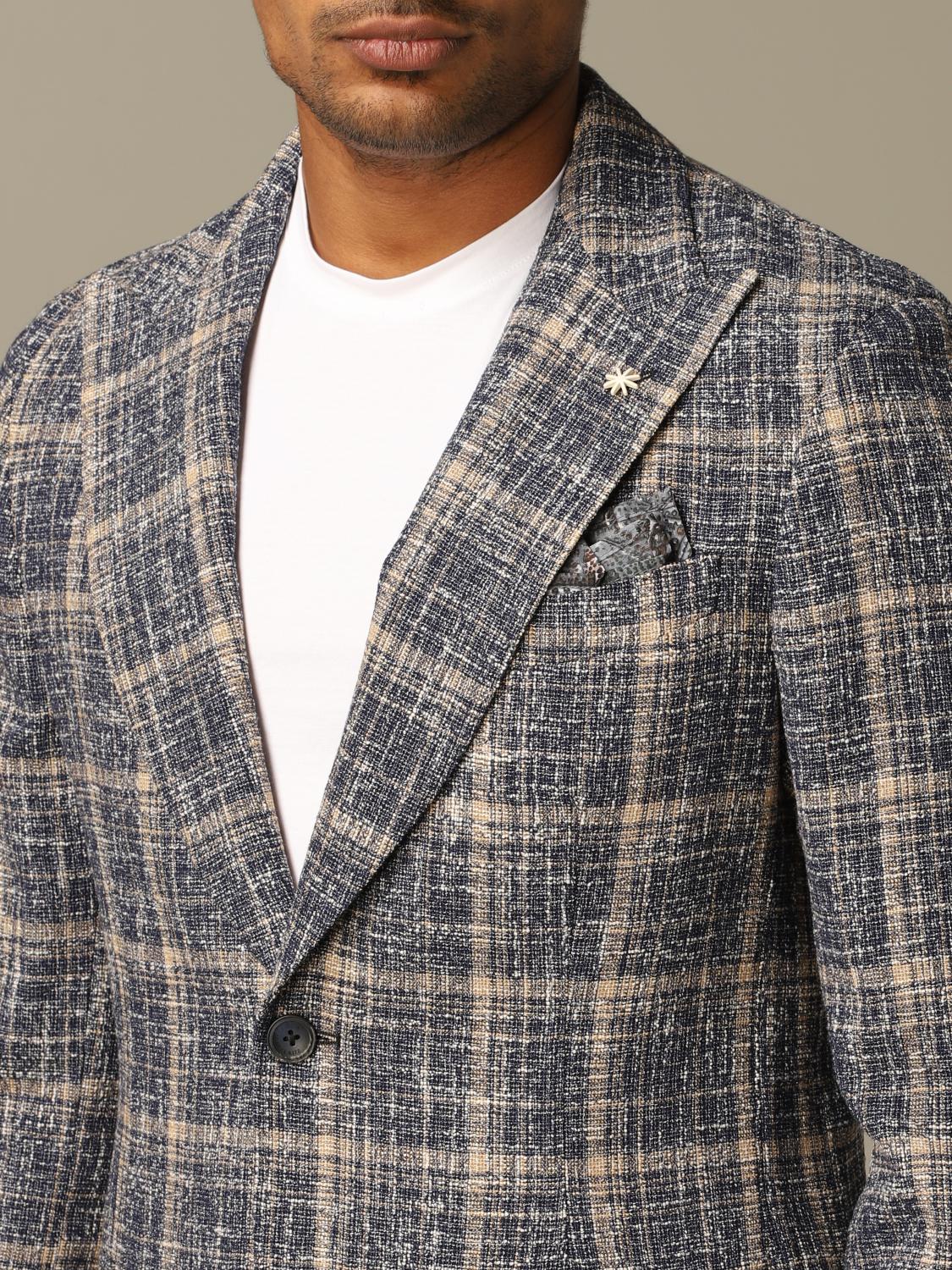 Manuel Ritz Jacket Manuel Ritz Jacket men - Blue | 2832G2748203141 | GIGLIO.COM